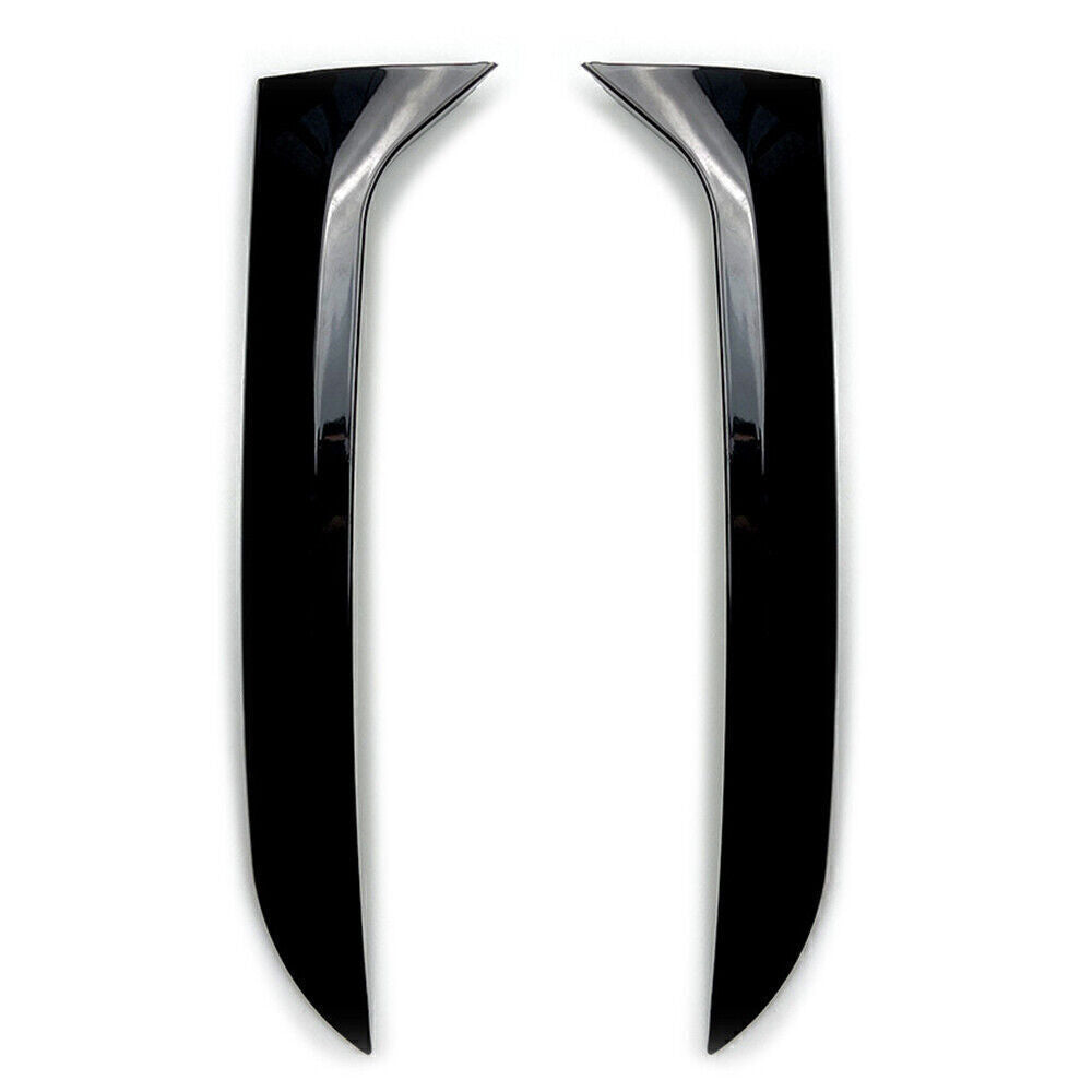 Rear Window Side Spoiler Canard Splitter Trim fits VW Tiguan MK1 2007-2016 Black