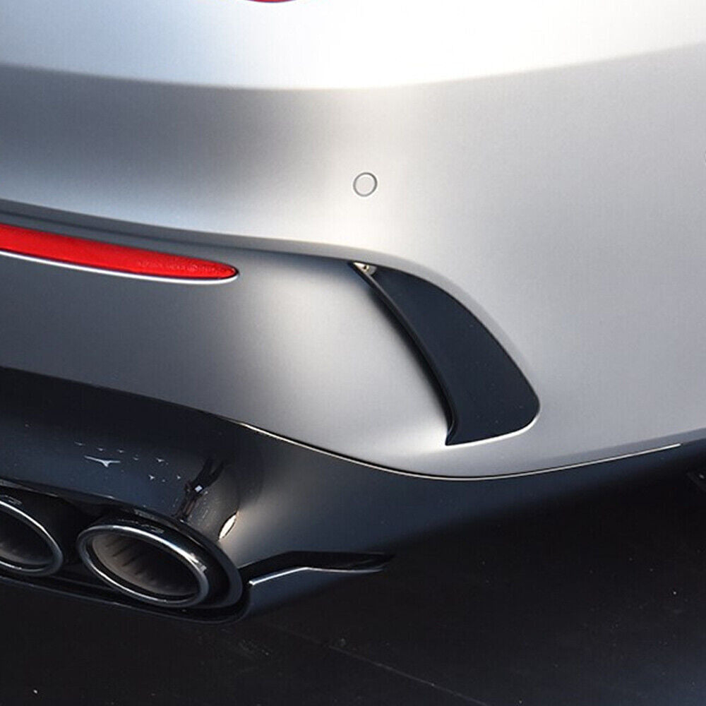Rear Bumper Spoiler Air Vent Trim Cover Fit fits Benz GLA C118 CLA200 2020-23 AMG