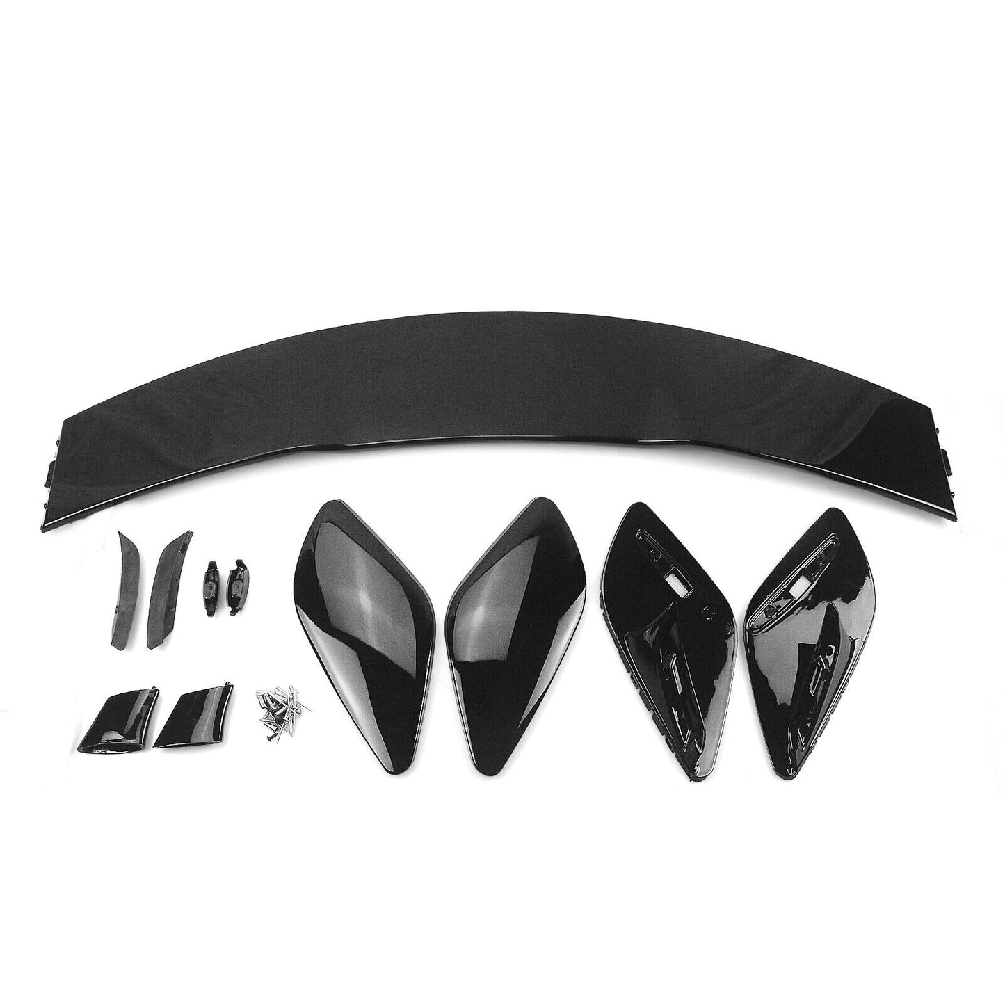 Rear Trunk Spoiler Wing Set fits Mercedes W176 A-Class A250 A45 A180 AMG 2012-18