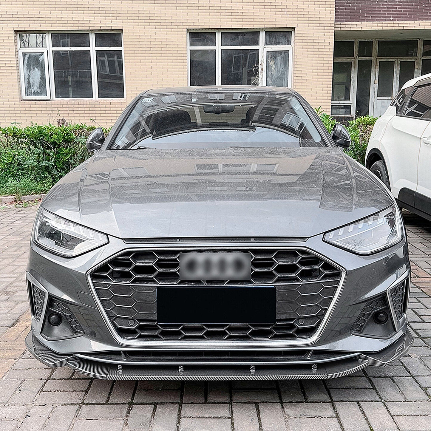 Front Spoiler Splitter Lip Bodykit fits Audi A4 S4 B9.5 Sline 2020-2024 CB Look