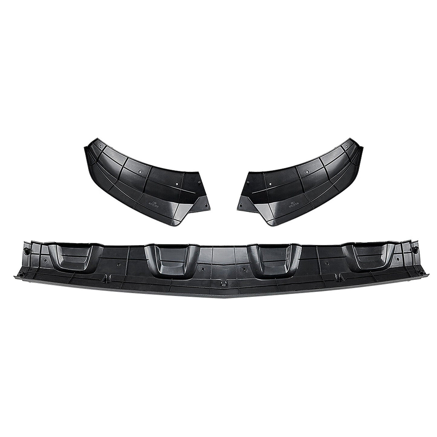 Gloss Black Front Bumper Spoiler Lip fits Mercedes Benz GLC X253 C253 2016-2019