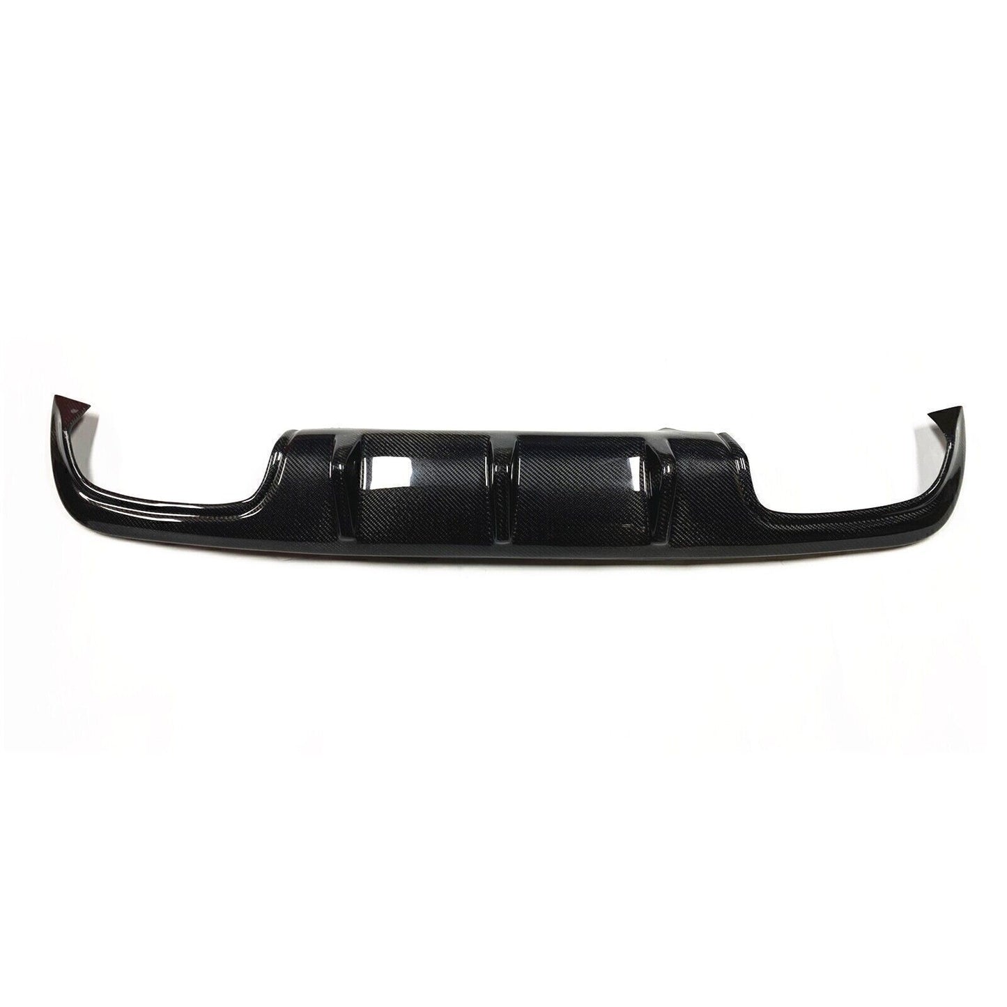 Rear Bumper Diffuser Lip Body Kit fits Benz R172 SLK 2010-2016 Carbon Fiber