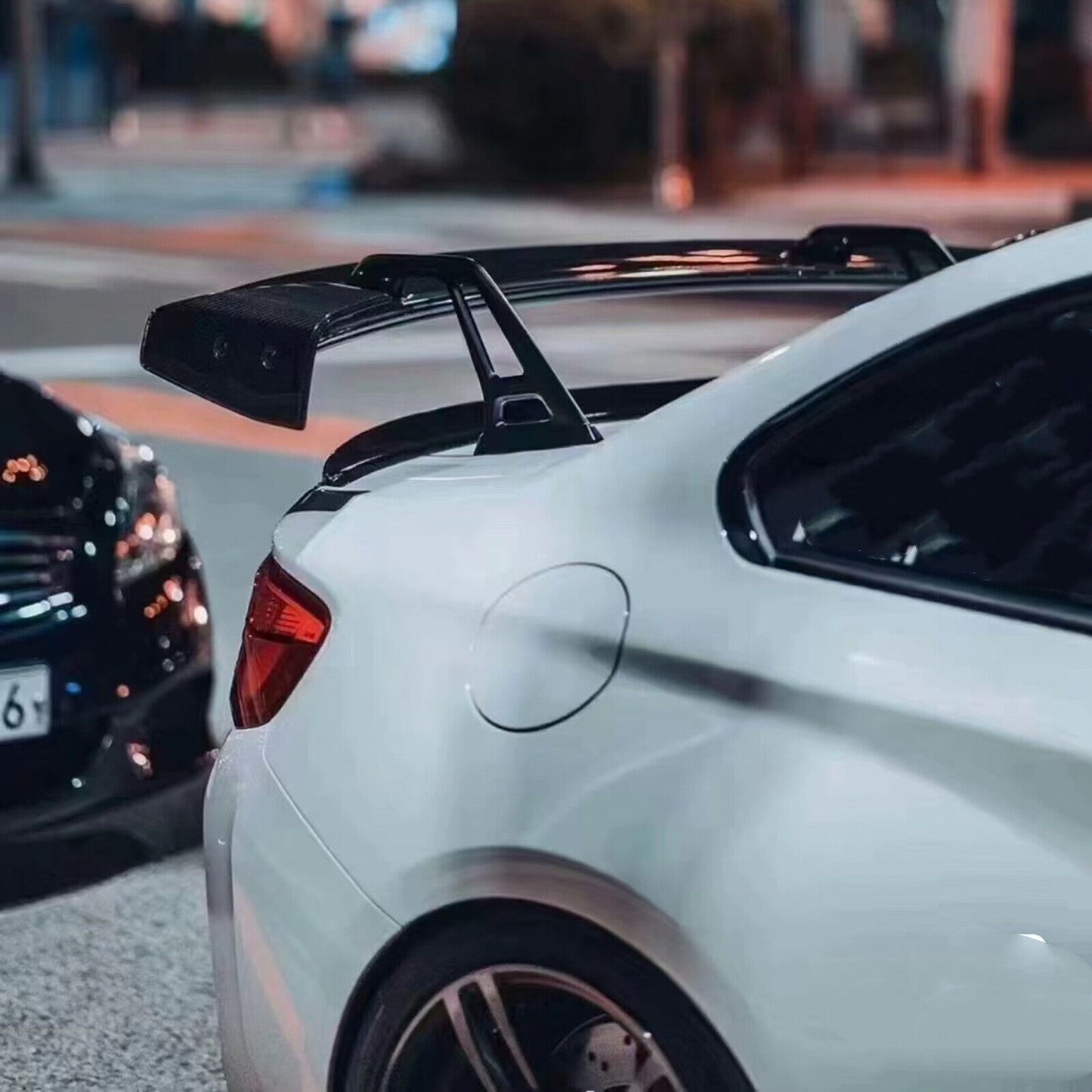 Rear Roof Spoiler Lip Wing Fit 3D 3DI GT Style Universal 57" Carbon Fiber