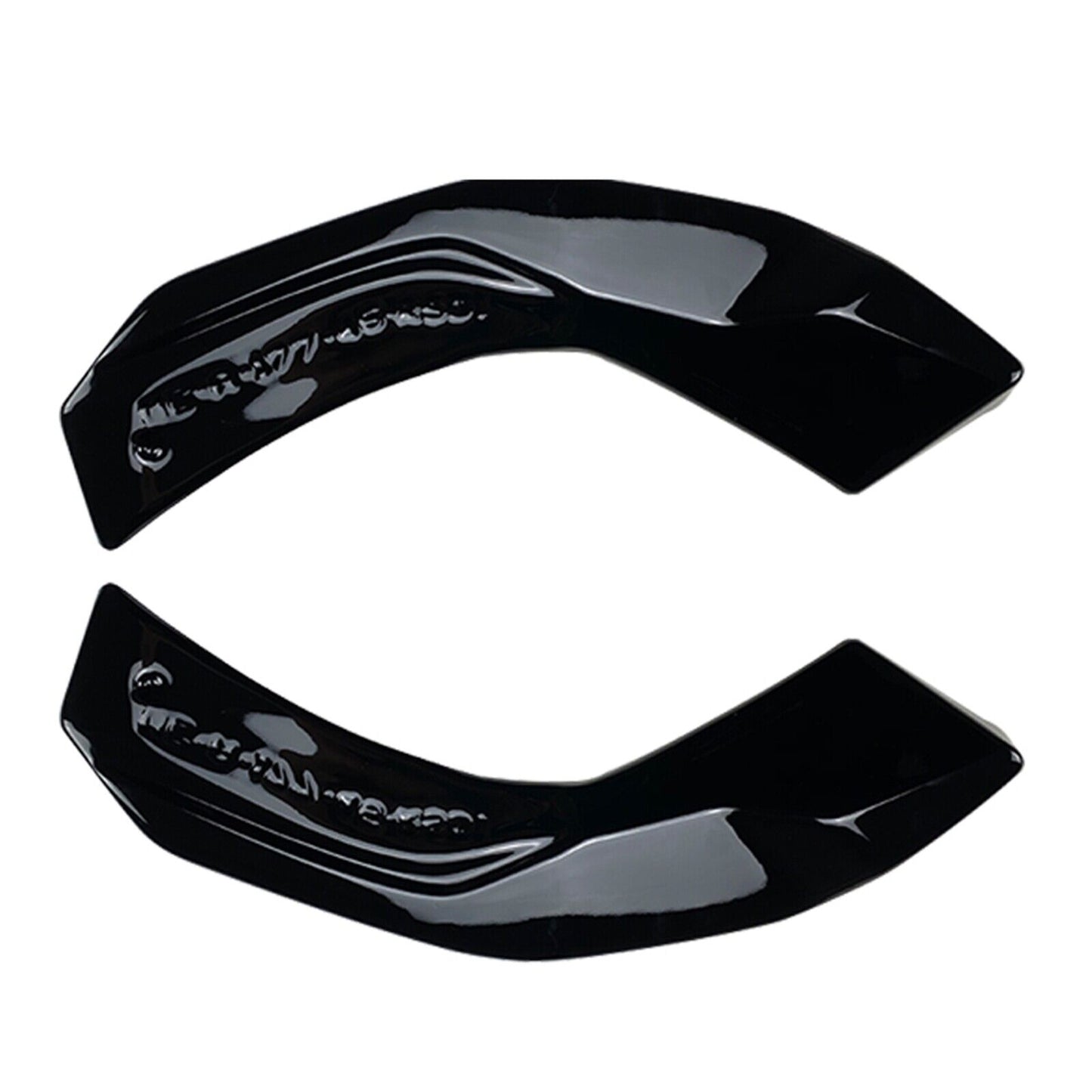 2pcs Black Rear Side Spoiler Cover fits Benz A Class A35 A45 AMG Hatchback