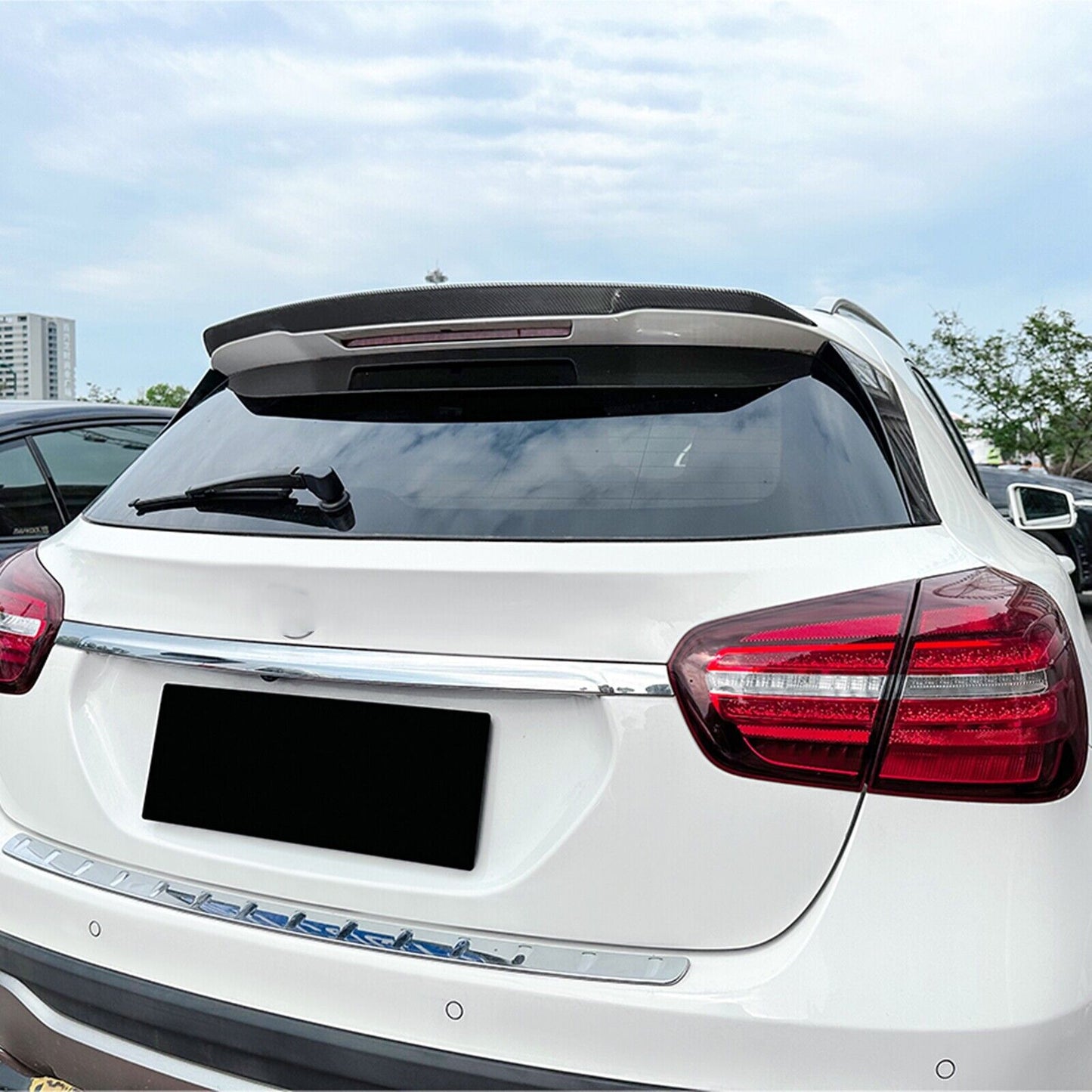Rear Trunk Spoiler Lip Wing fits Benz X156 GLA180 GLA200 GLA45 AMG 14-19 CB Look