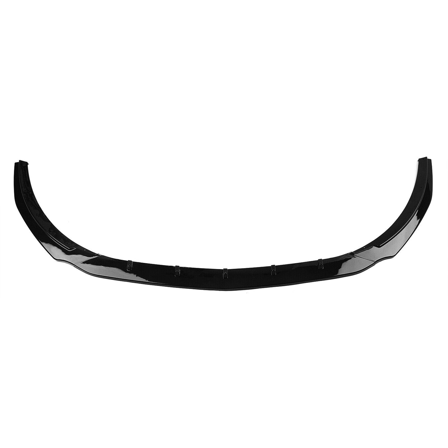 1Set Front Bumper Spoiler Lip fits Benz CLA W117 CLA45 AMG 2017-2019 Sport Black