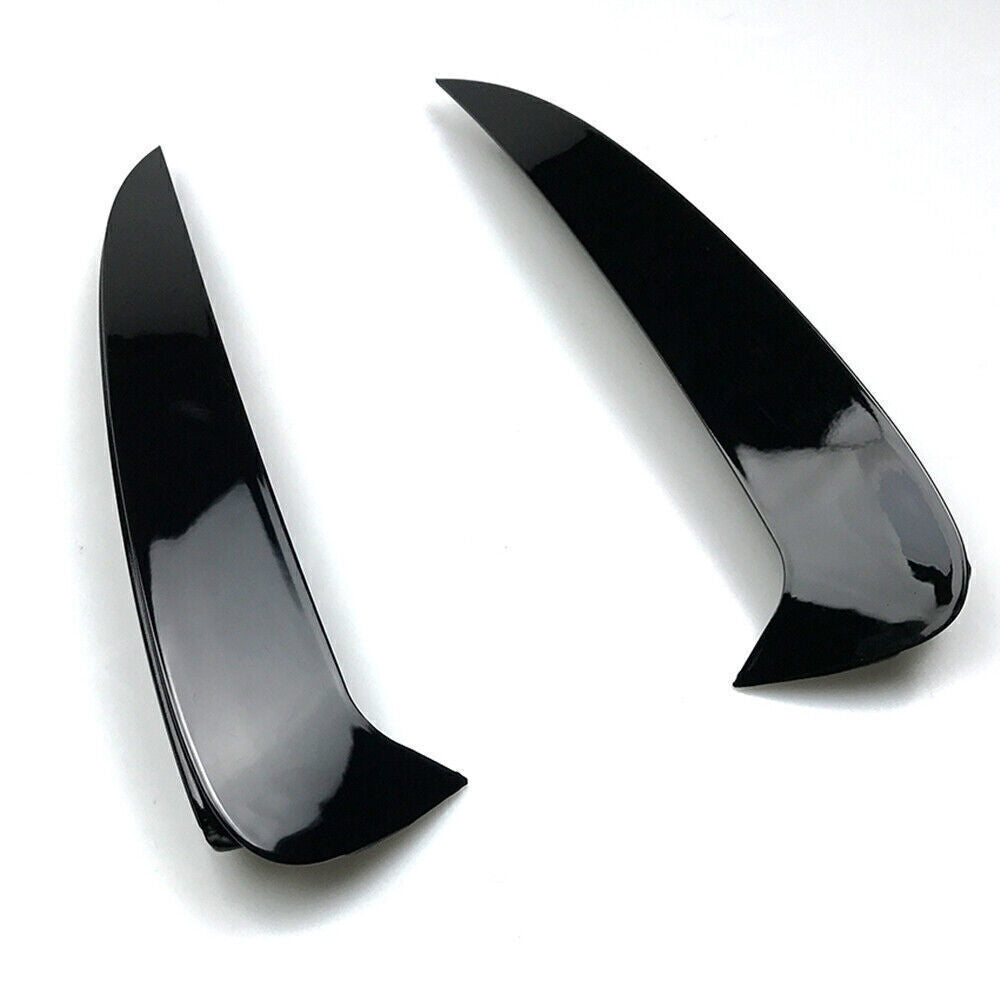 2PCS Black Rear Bumper Side Spoiler Air Vent Cover fits Benz E Class Coupe C238