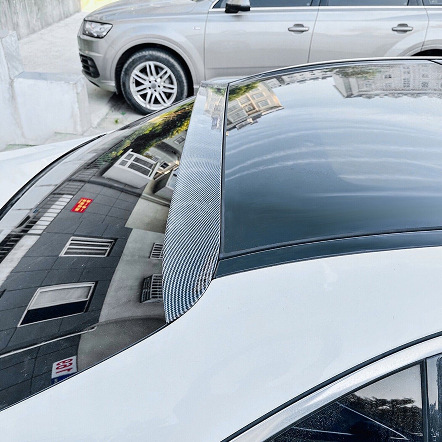 Rear Trunk Spoiler Lip Wing fits Mercedes Benz W205 2015-2021 C200 C43 CB Look