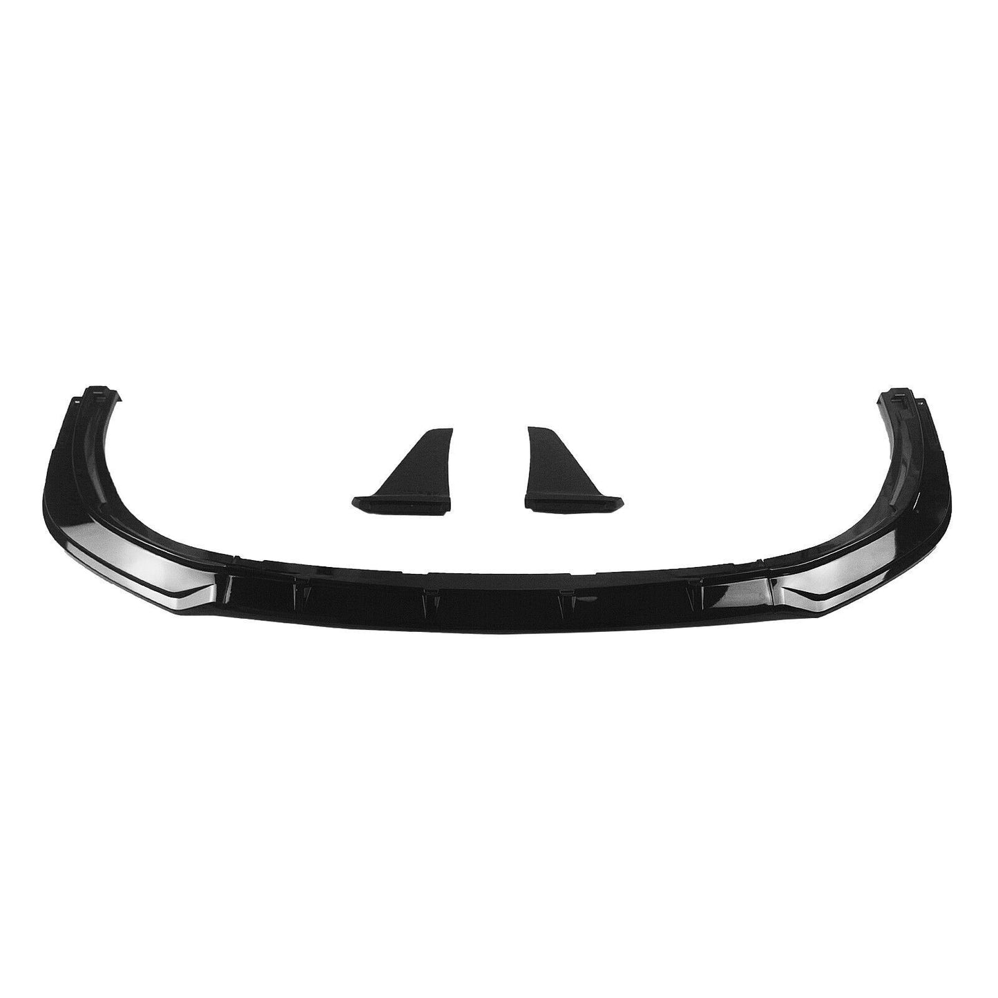 Gloss Black Front Bumper Spoiler Lip fits Toyota Camry SE XSE 2018-2024 Sport