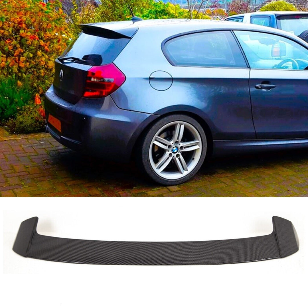 Fits BMW 1 Series E81 E87 Carbon Fibre Boot Spoiler 2004-2013 M Performance Look