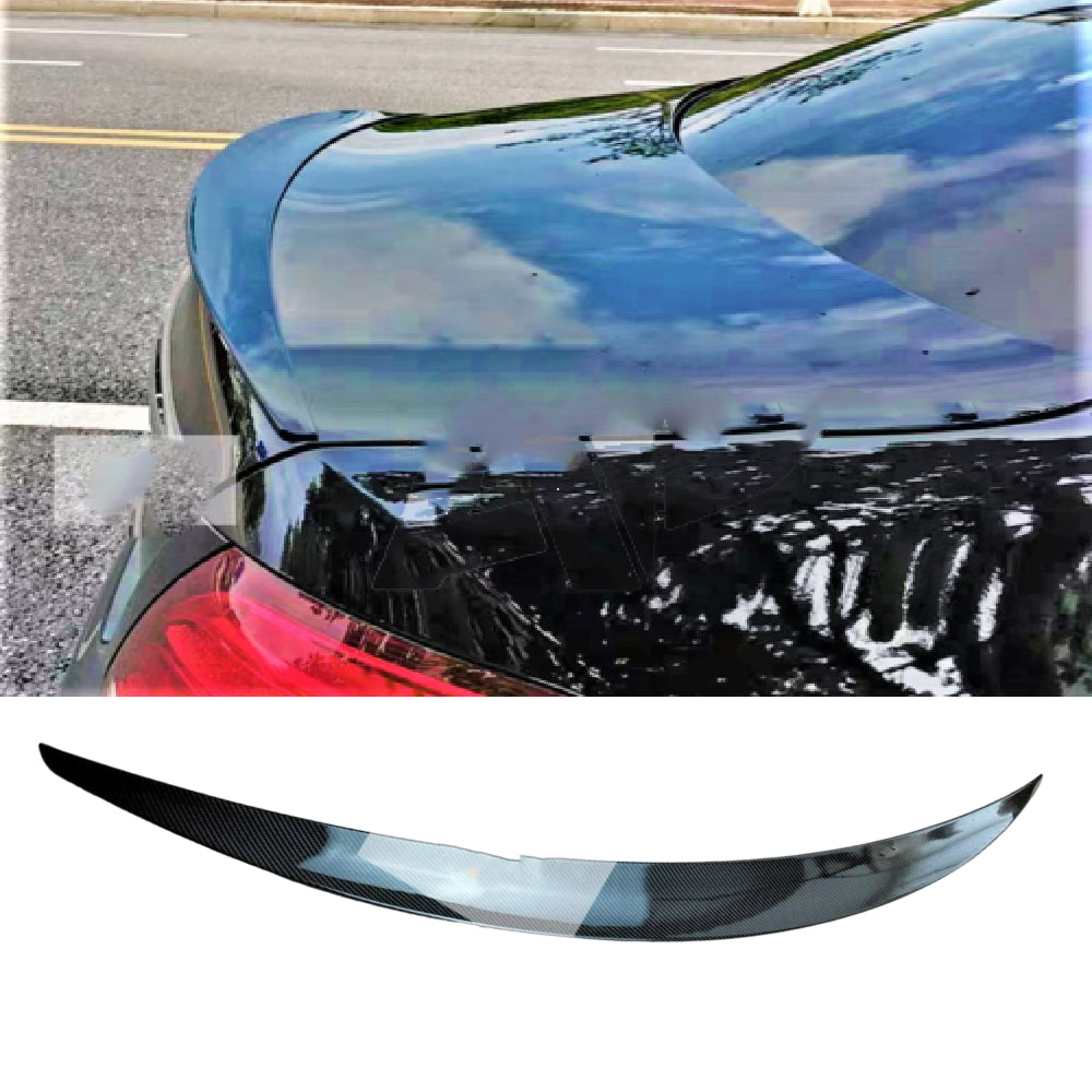 Fits Mercedes E Class E63S AMG W213 Carbon Fibre Boot Lip Spoiler 2016-2020