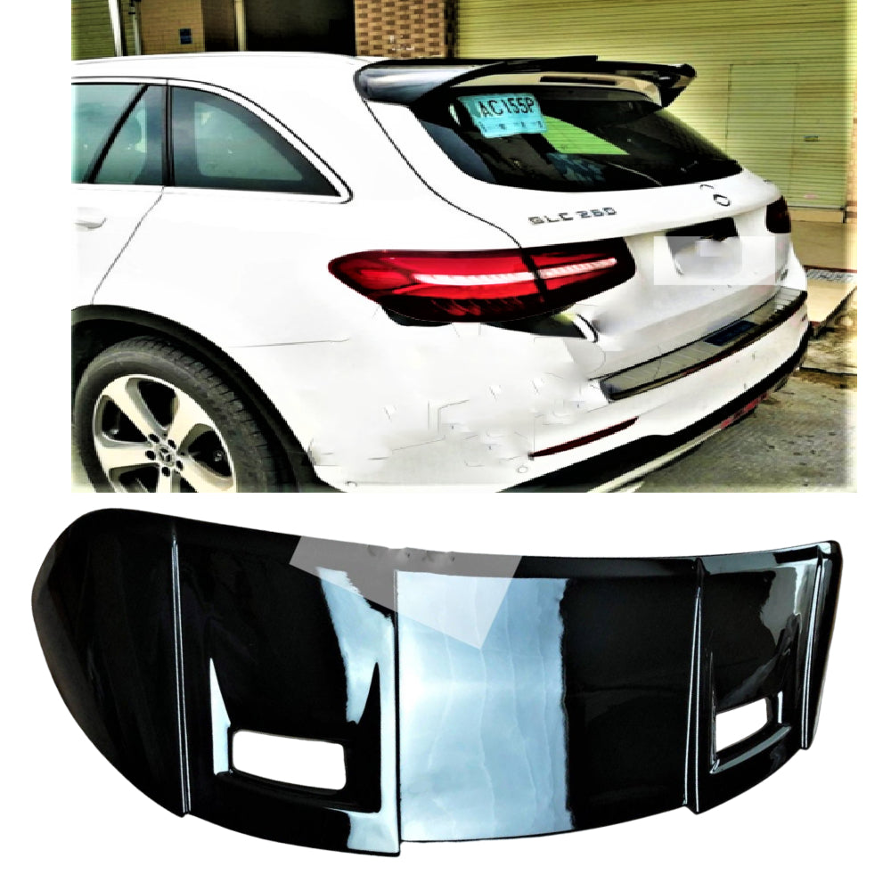 Fits Mercedes GLC Class SUV X253 Gloss Black GLC63 AMG Style Rear Spoiler 2015+