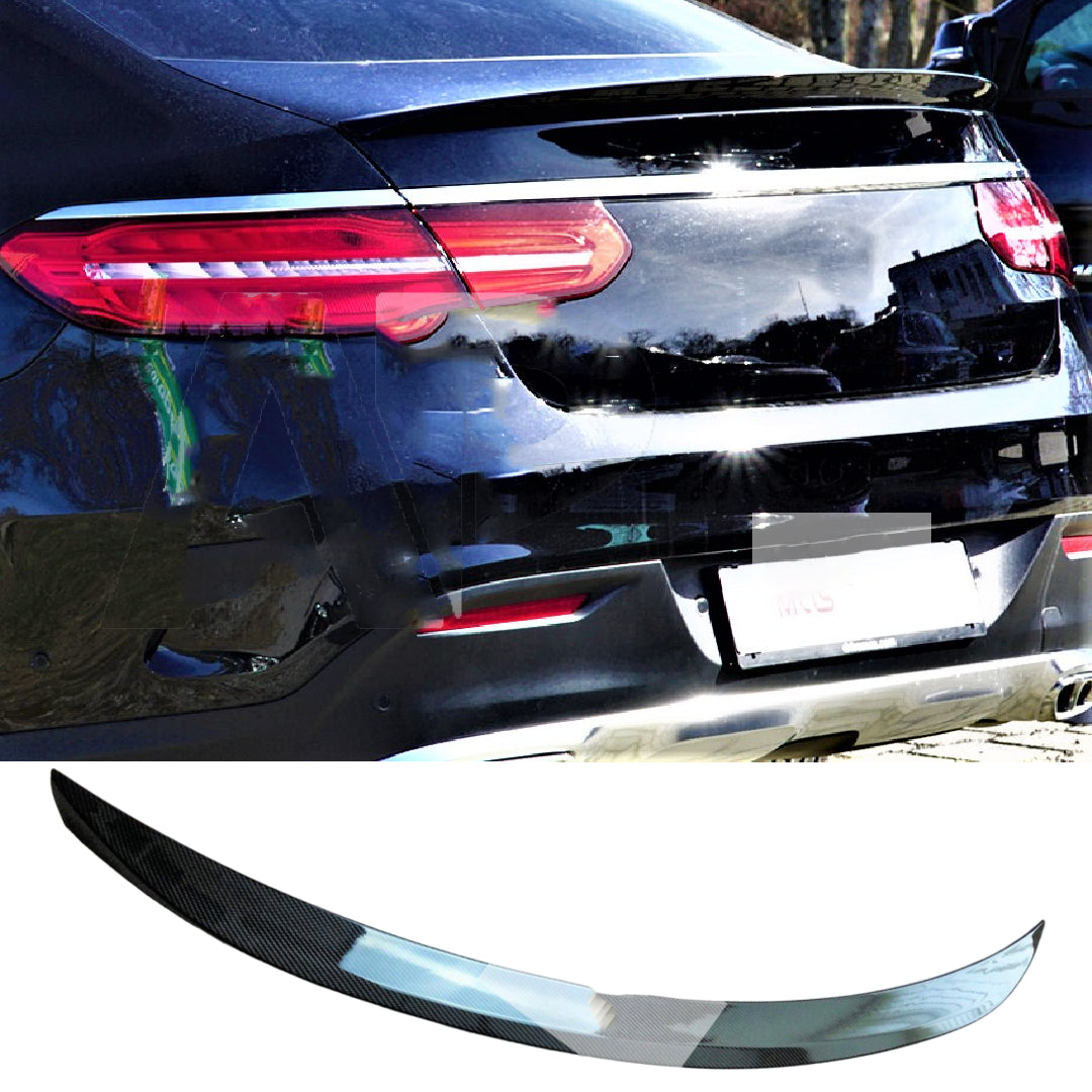 Fits Mercedes GLE Class Coupe GLE63 AMG Style C292 Carbon Fibre Rear Spoiler 2015-19