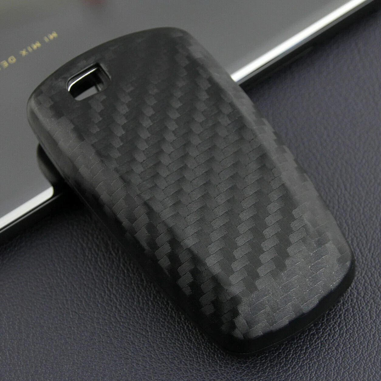 fits BMW 1 2 3 4 5 6 7 Series X3 X4 Carbon Fiber Key Case Cover Fob Holder Shell