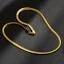 Stamped 18K gold filled mens/ladies unisex gift chain necklace 20" GT28