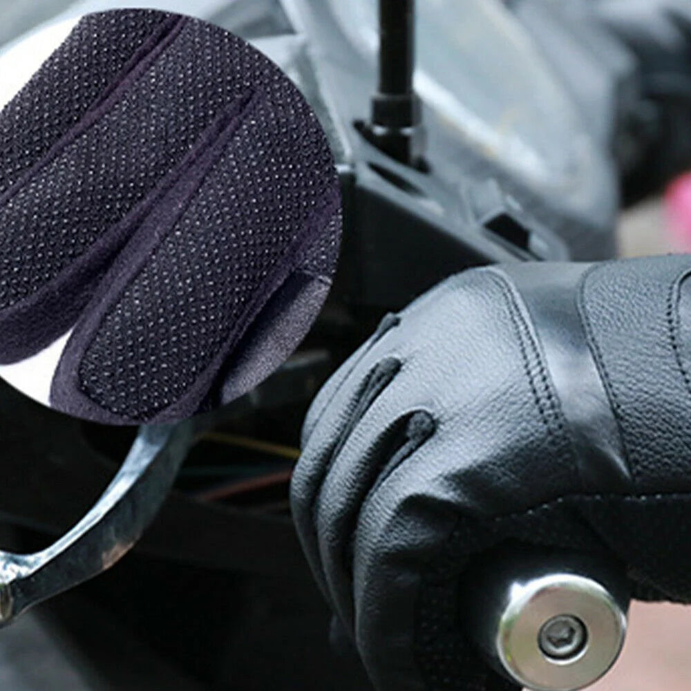 Electric Heated Gloves Warmer Hand USB Rechargeable Outdoor Motorcycle Cycling Button Control