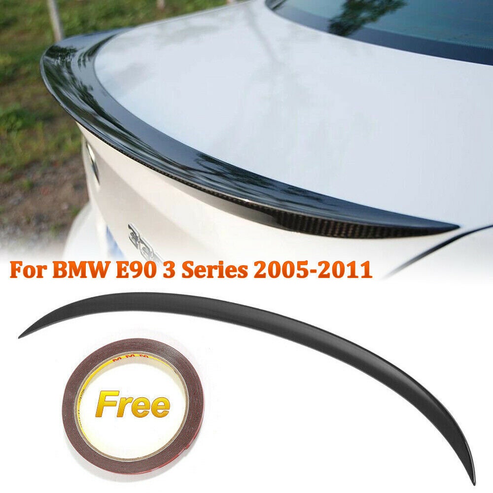 Fits BMW E90 3 Series Saloon Rear Boot Trunk Spoiler Lip Wing Sport Trim Lid UK