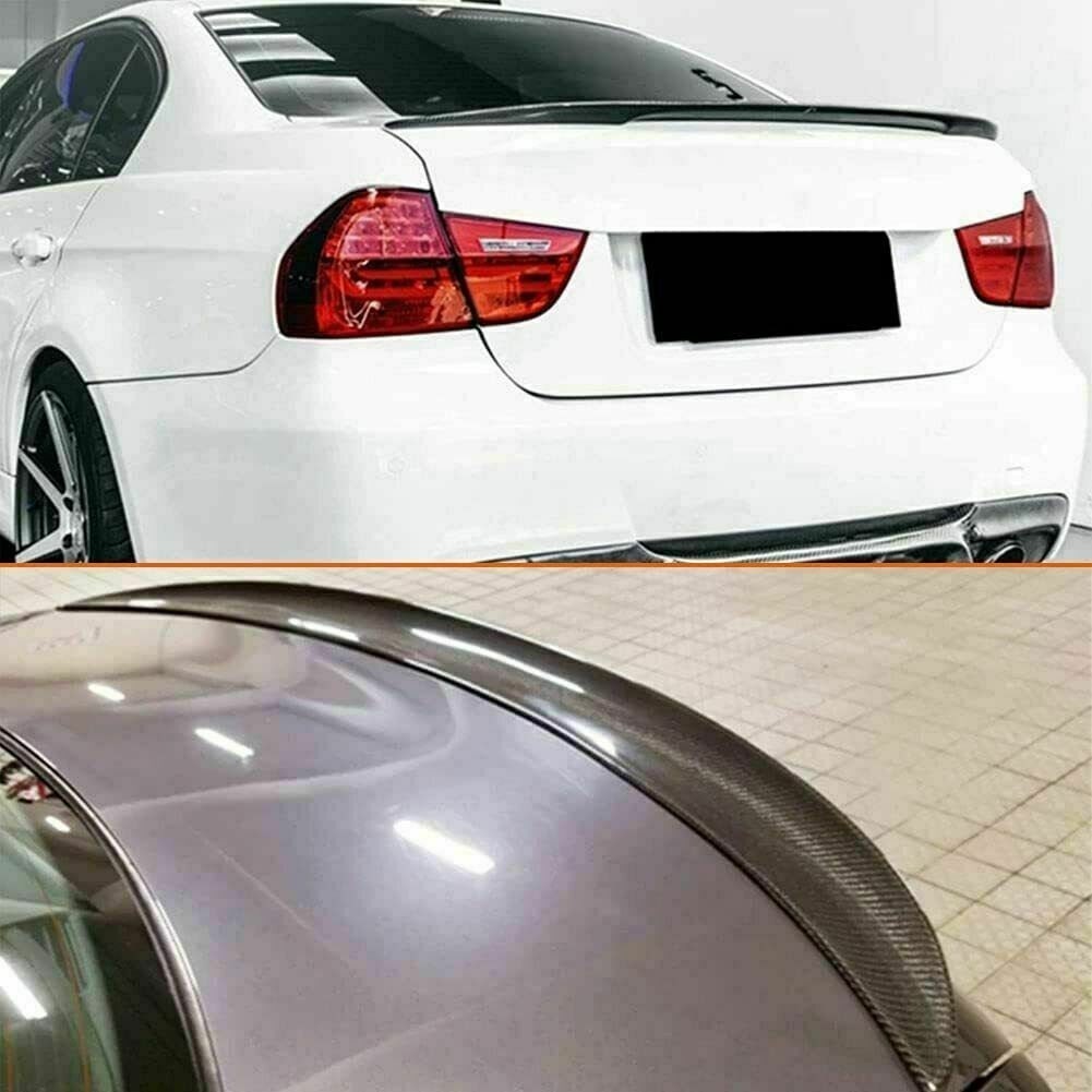 Fits BMW 3 Series E90 M Sports Rear Trunk Boot Lip Spoiler Gloss Black 05-11