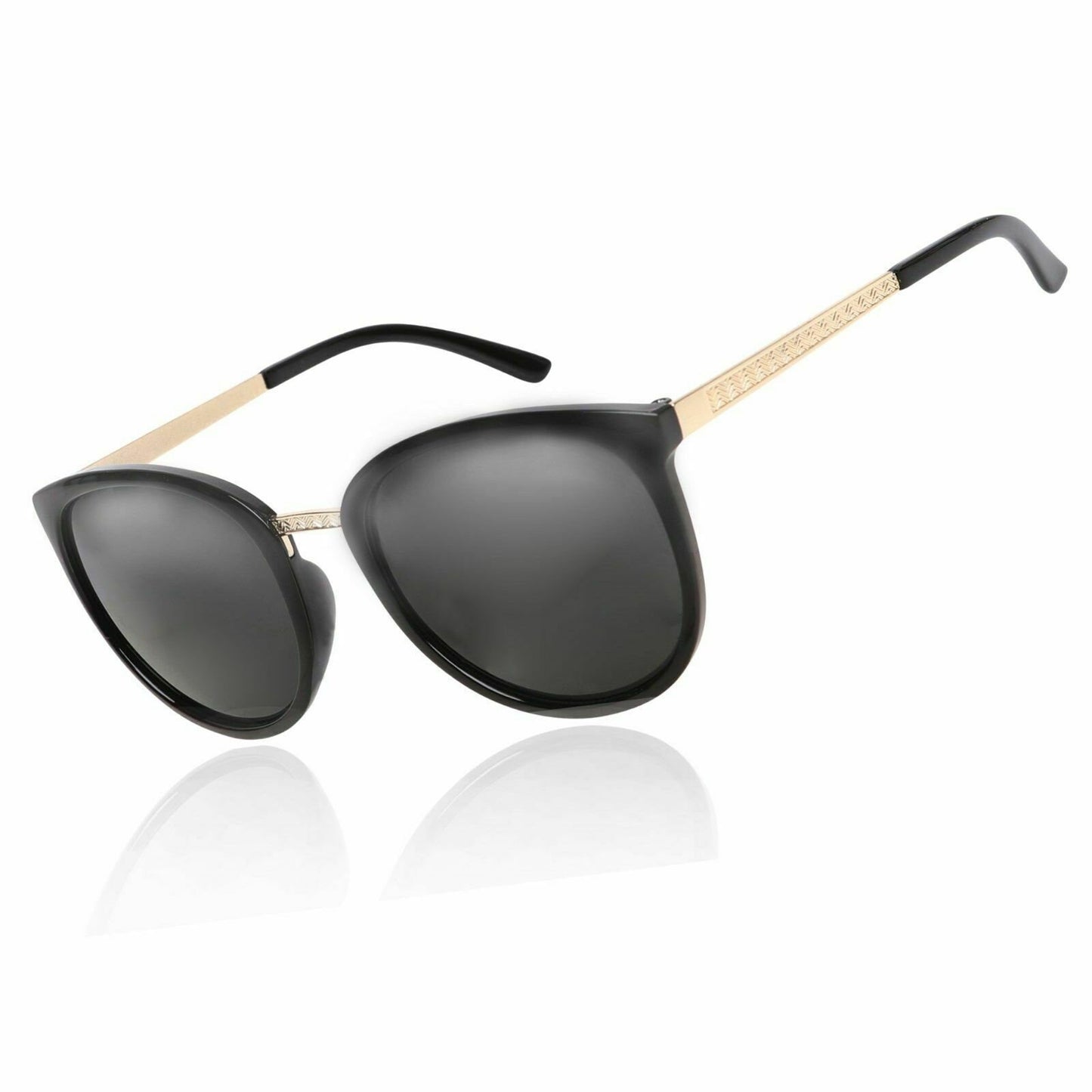 Women's Driving Gradient Oversize Retro Sunglasses UV400 Protection