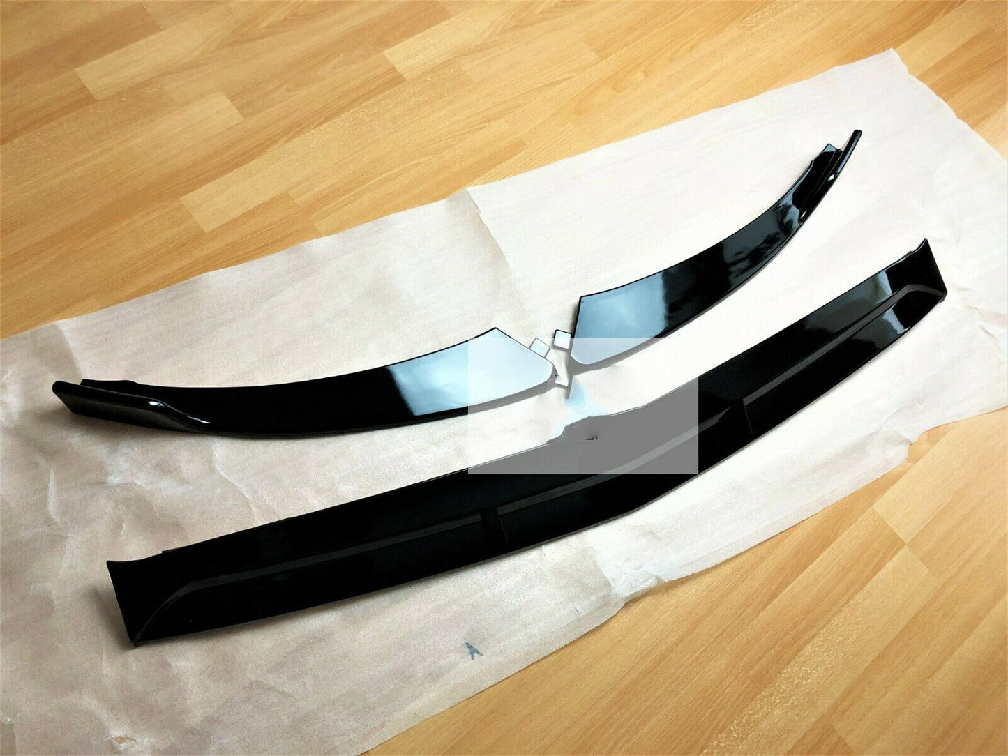 Fits Mercedes CLA Class CLA45S AMG W118 C118 Gloss Front Splitter Lip 2019+