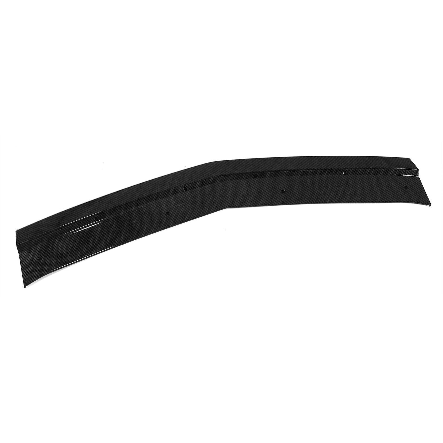 1Set Front Bumper Spoiler Lip Kit For Chevy Camaro 2016-2022 Carbon Fiber Look