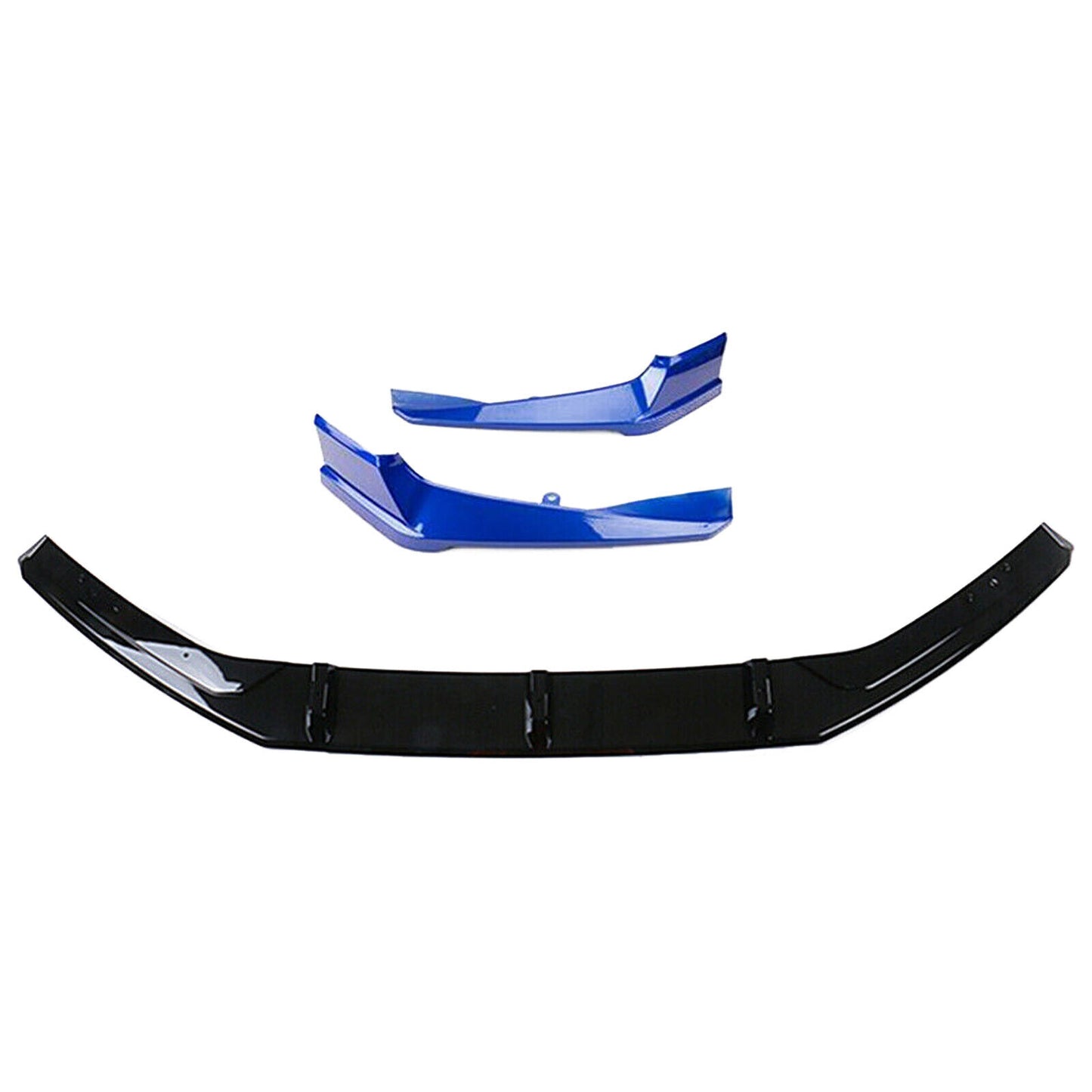 5x Car Front Bumper Blue Surround Molding Spoiler Kit For Honda Accord 2018-2020