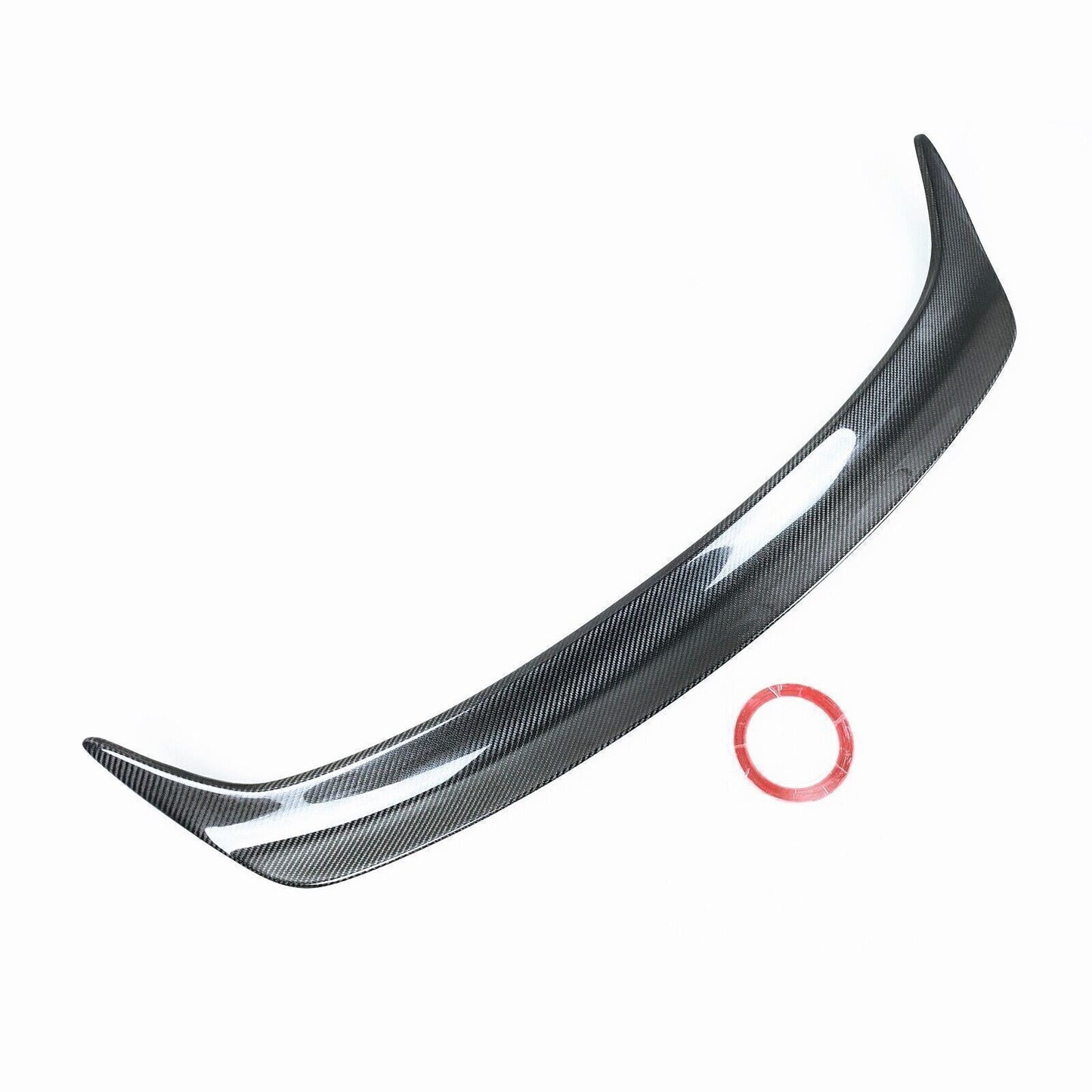 1 Set Rear Trunk Spoiler Lip Wing Carbon Fiber For Tesla Model X 2016 2017-2022