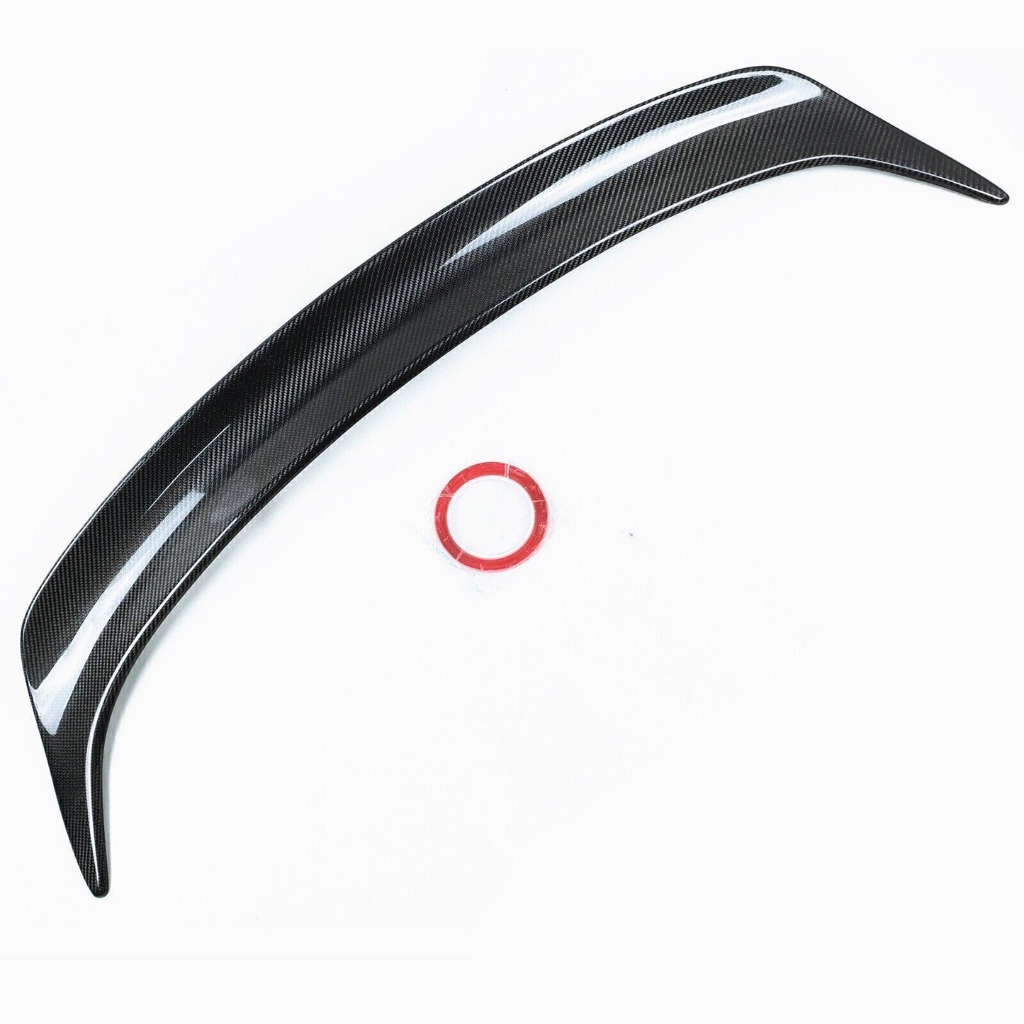 1 Set Rear Trunk Spoiler Lip Wing Carbon Fiber For Tesla Model X 2016 2017-2022