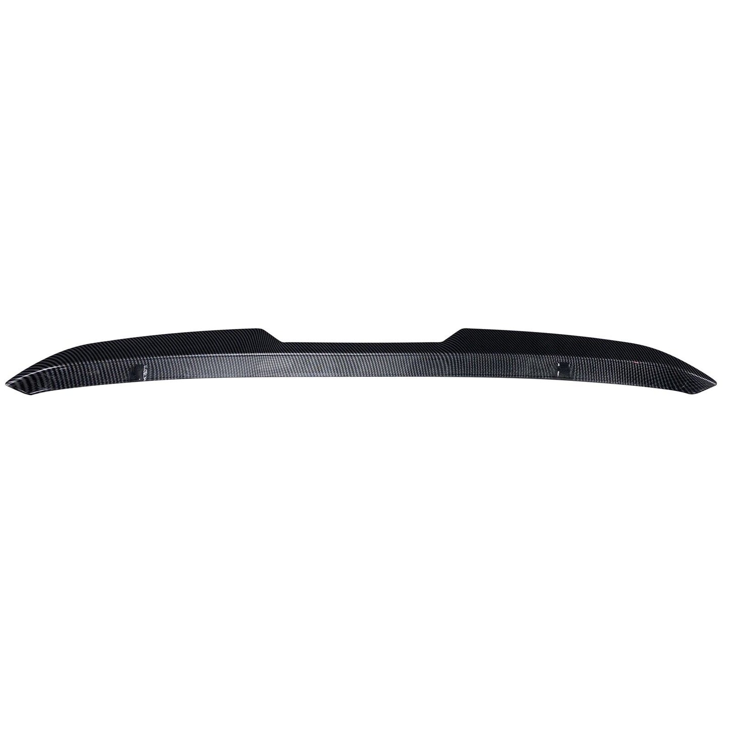 1Set Rear Trunk Spoiler Lip Kit For VW Tiguan R-Line 2017-2023 Carbon Fiber Look