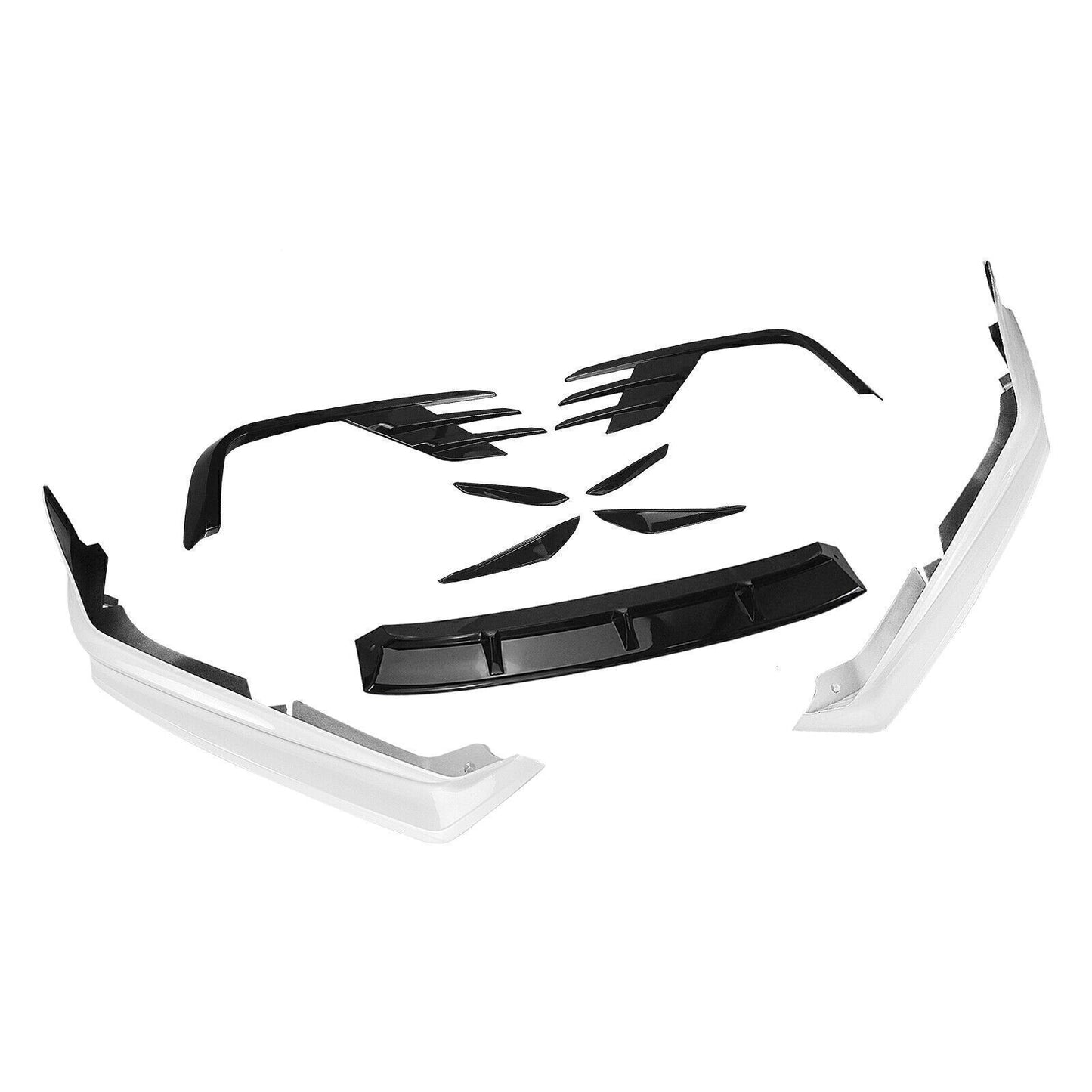 Front Bumper Spoiler Splitter Air Vent Cover For Honda Accord Yofer 21-22 White