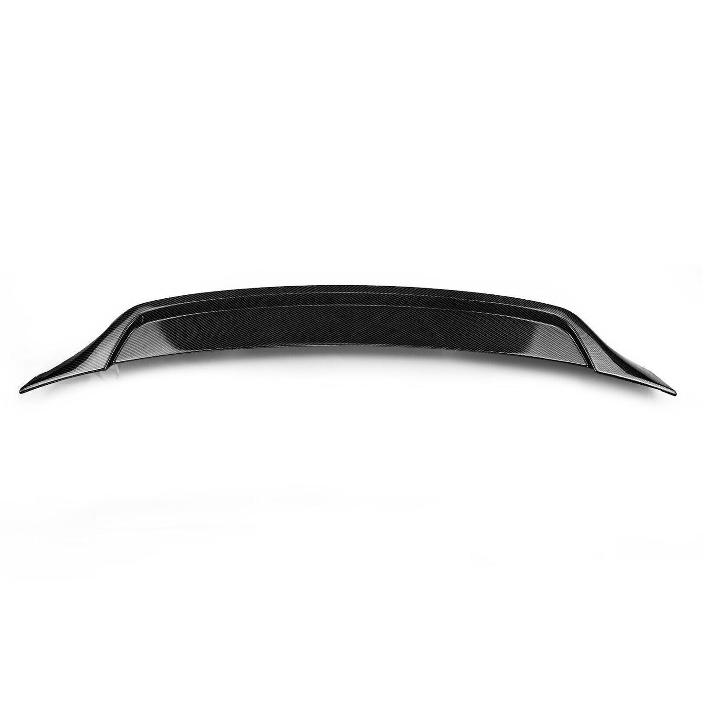Black Rear Trunk Spoiler Wing Carbon Fiber Look For Audi A3 S3 RS3 2013-2020 ABS