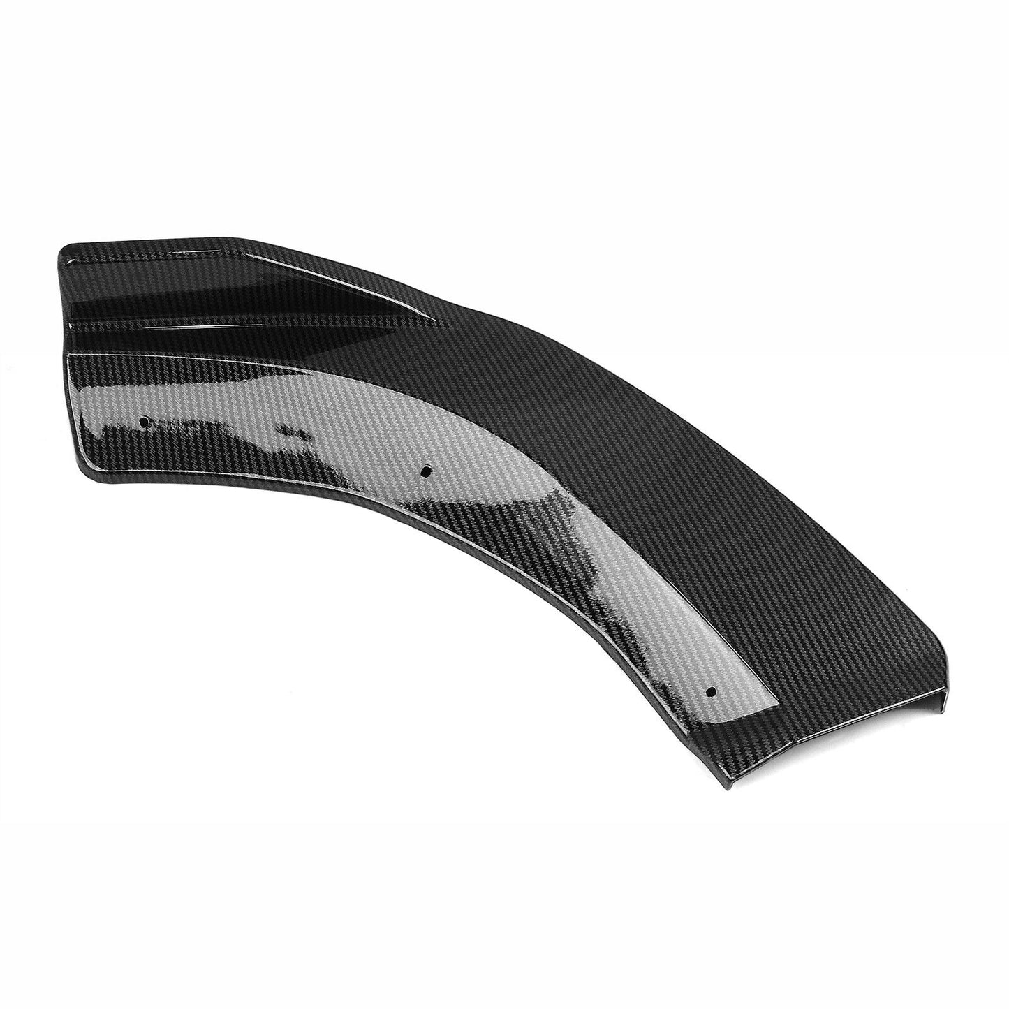 1Pc Carbon Fiber Front Bumper Spoiler Lip For M-Benz W204 C200 C250 C300 2008-2014