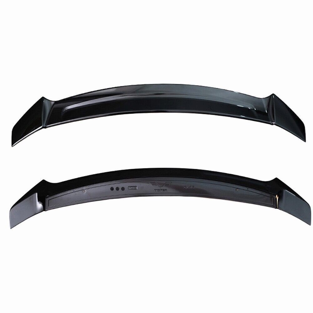 Rear Roof Spoiler Wing Lip Cover Blue For Honda Civic Hatchback 2020-2021