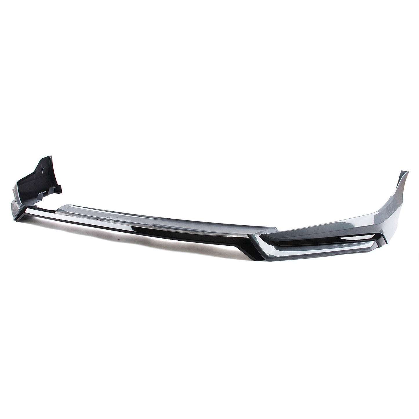 1Set Front Bumper Spoiler Lip Side Cover Gray For Honda Civic 11th All 2022-2024