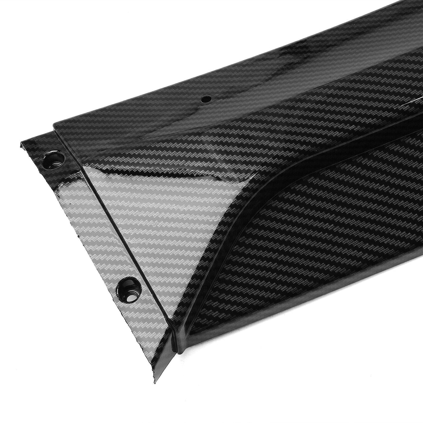 1Pc Carbon Fiber Front Bumper Spoiler Lip For M-Benz W204 C200 C250 C300 2008-2014