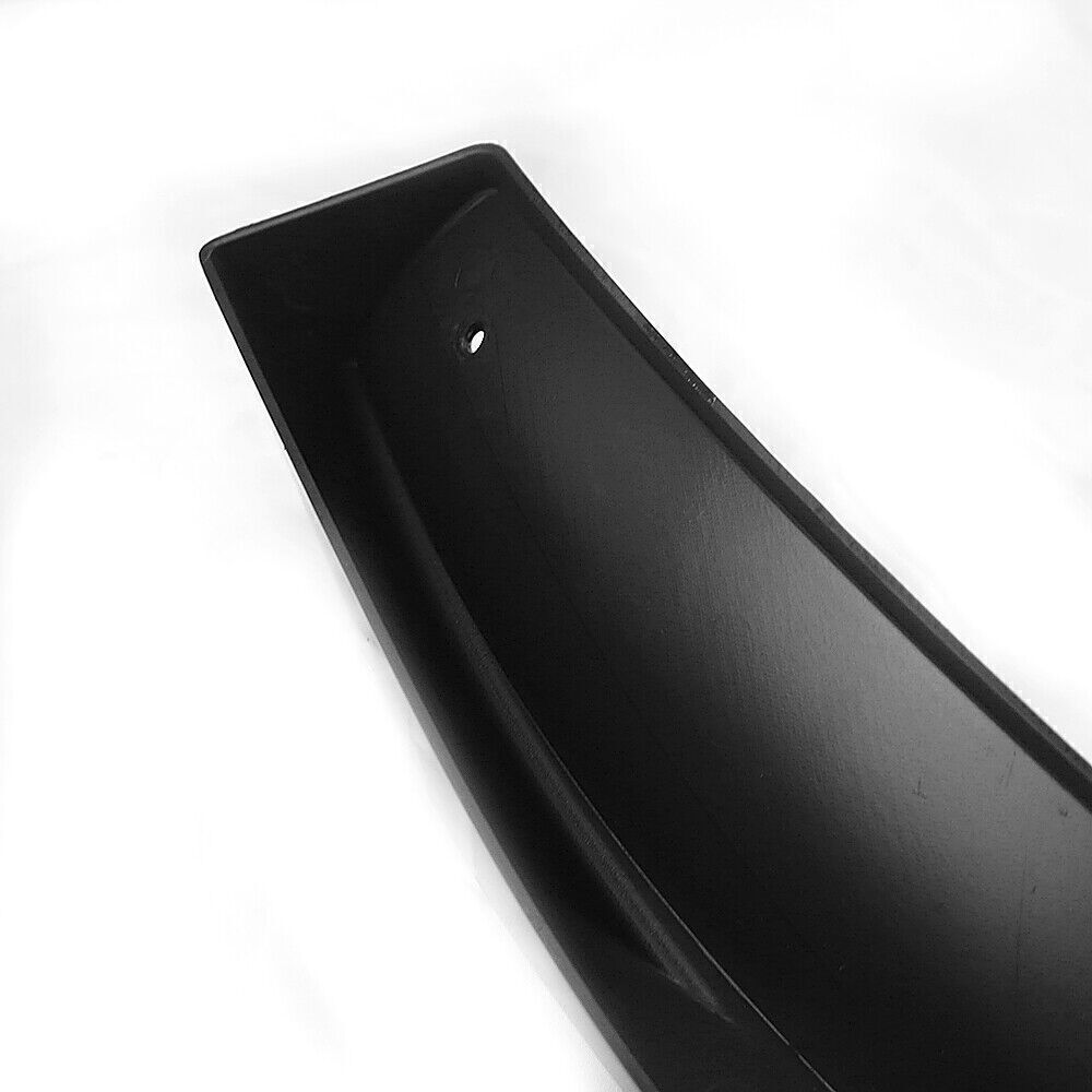 Car Front Bumper Lip Spoiler For Mercedes W117 C117 CLA45 2017-2018 Gloss Black