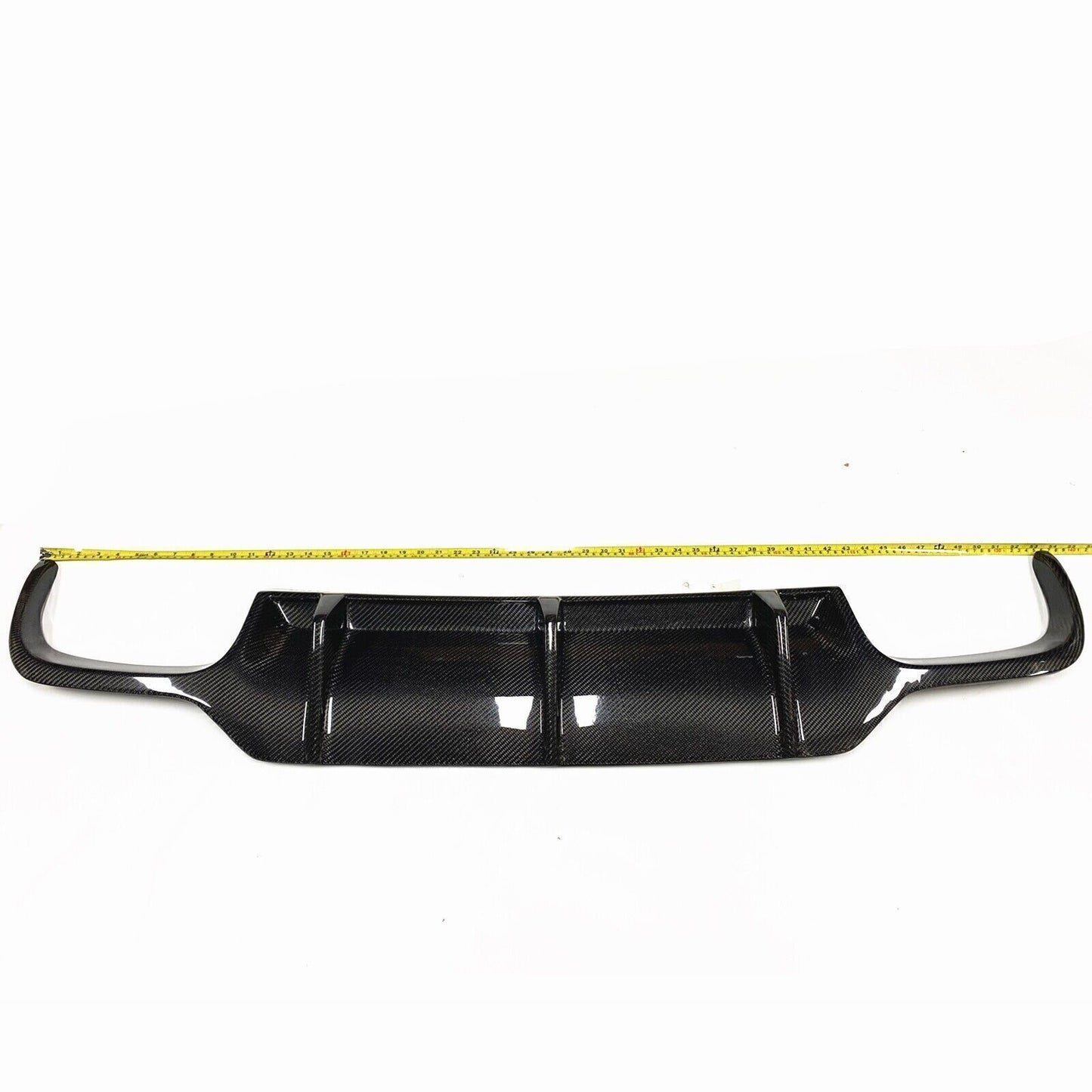 Rear Bumper Diffuser Lip For Mercedes Benz R230 SL63 SL65 AMG Carbon Fiber Black