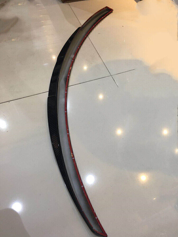 1x Car Rear Trunk Spoiler Wing Lip Body Kit For Mercedes Benz W205 AMG 2015-2021