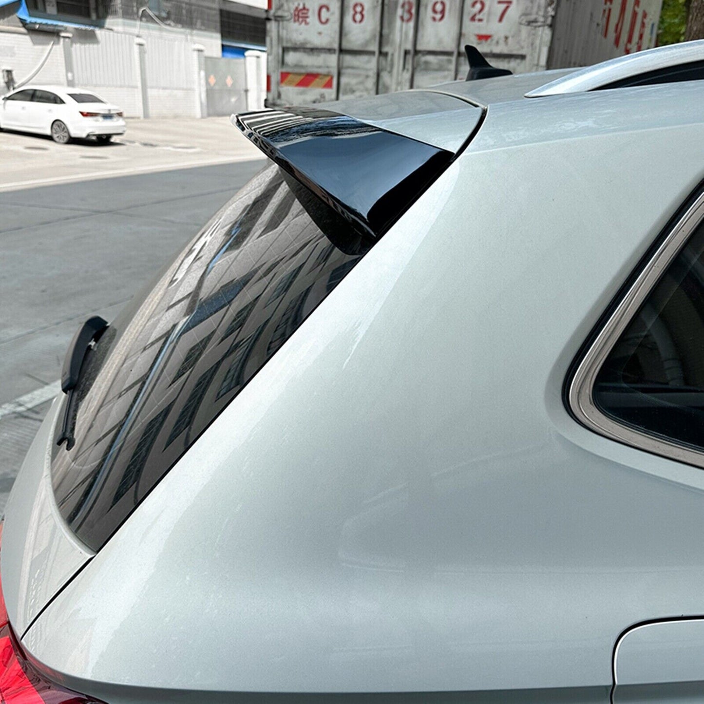 3x Rear Trunk + Window Side Spoiler Wing For Volkswagen Tiguan MK2 2017-23 Rline