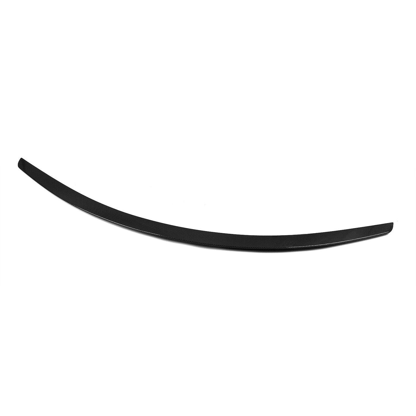1x Rear Trunk Spoiler Lip Wing Fit For Tesla Model S 2012-2022 Carbon Fiber Look