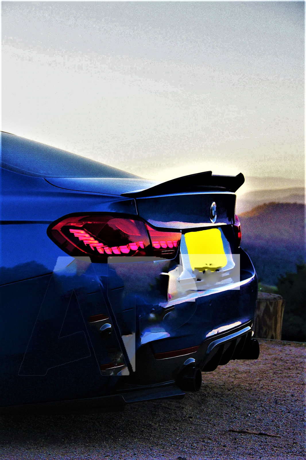 Fits BMW 4 Series F36 Carbon Fibre High Kick PSM Ducktail Spoiler 2013-2020