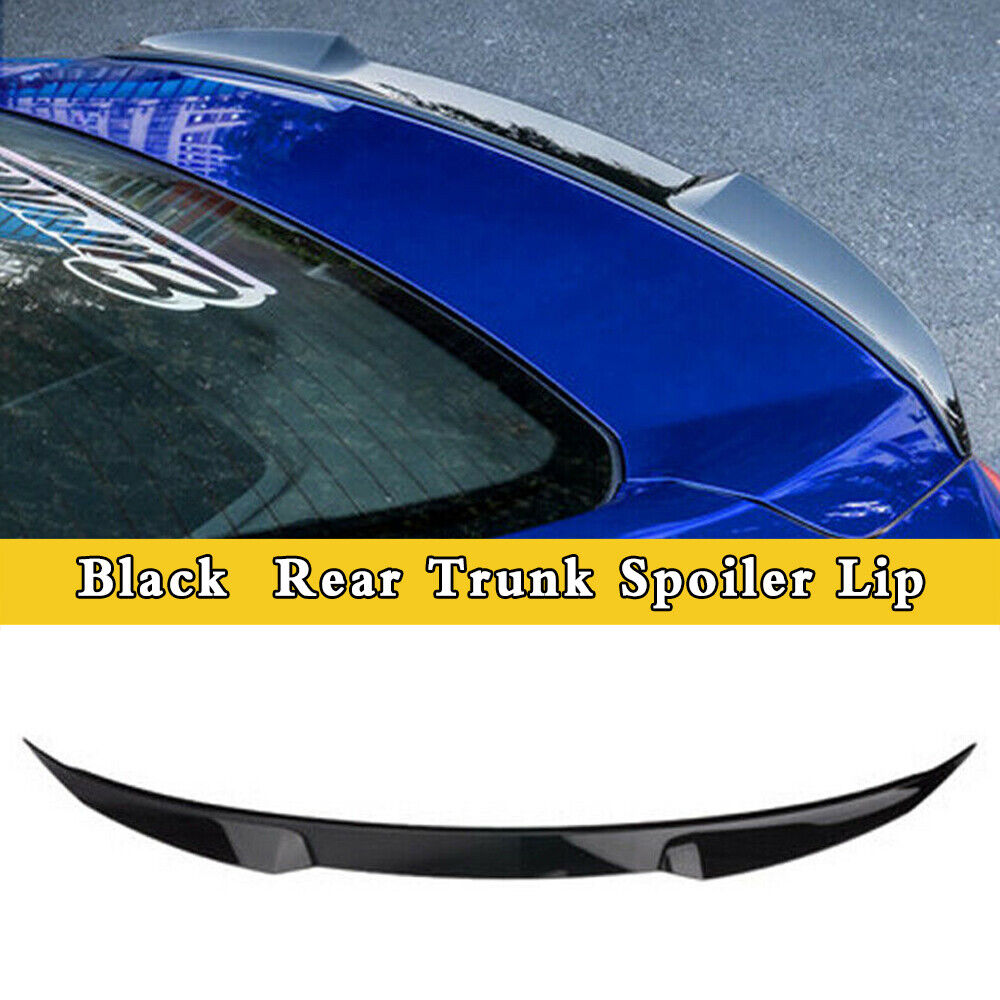 1x White Car Rear Trunk Spoiler Lip JDM V Style For Honda Accord 10th 2018-2022