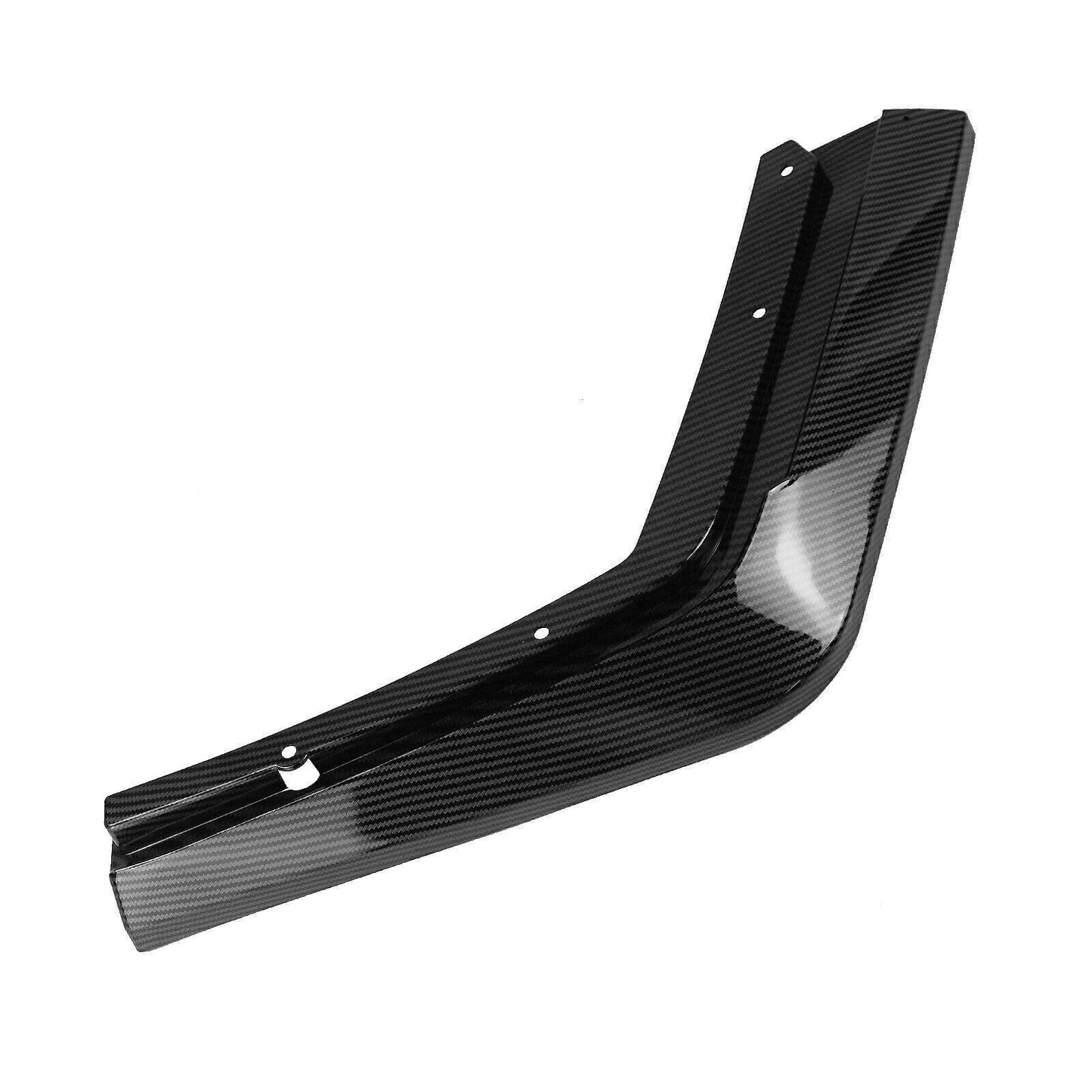 1Set Front Bumper Spoiler Lip Fit For Cadillac CTS-V 2009-2015 Carbon Fiber Look