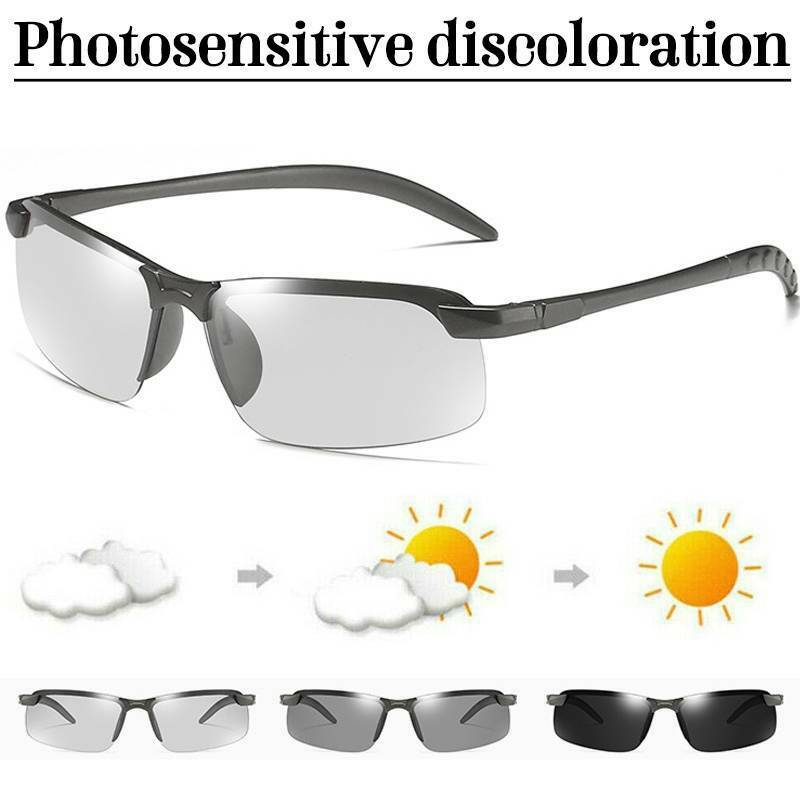 Unisex Photochromic Day and Night Sunglasses For Driving Sports
