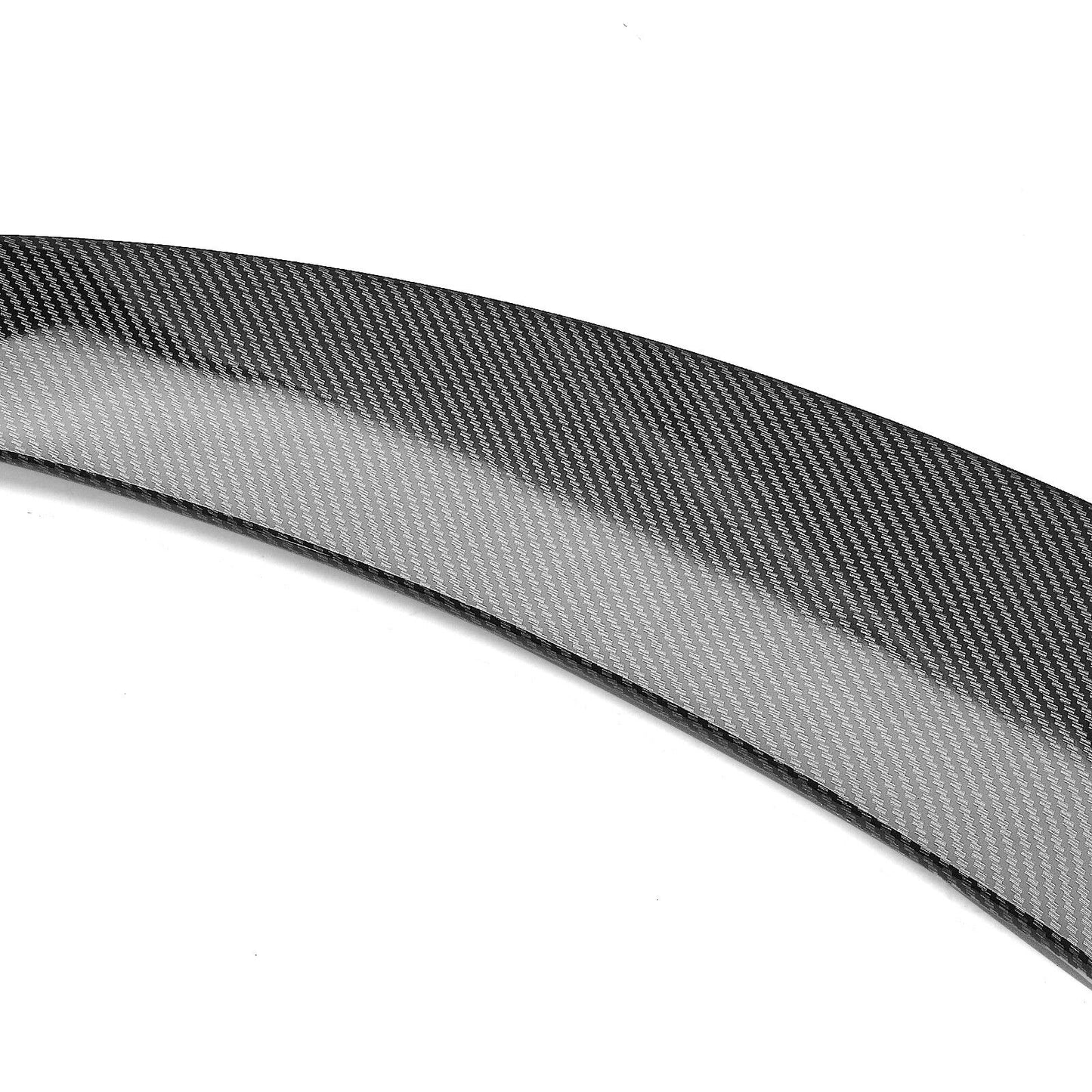 1x Rear Trunk Spoiler Lip Wing Fit For Tesla Model Y 2020-2023 Carbon Fiber Look