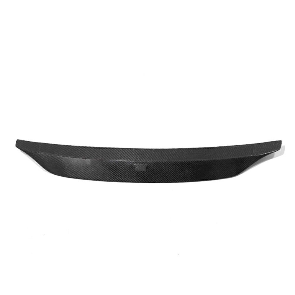 1Pc Real Carbon Fiber Rear Trunk Spoiler Wing Lip Kit For Ferrari F12 2011-2016