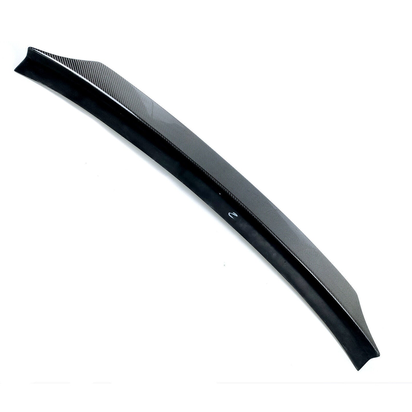 1Set Carbon Fiber Rear Trunk Spoiler Lip Wing For Subaru Legacy 2005-2008 Black