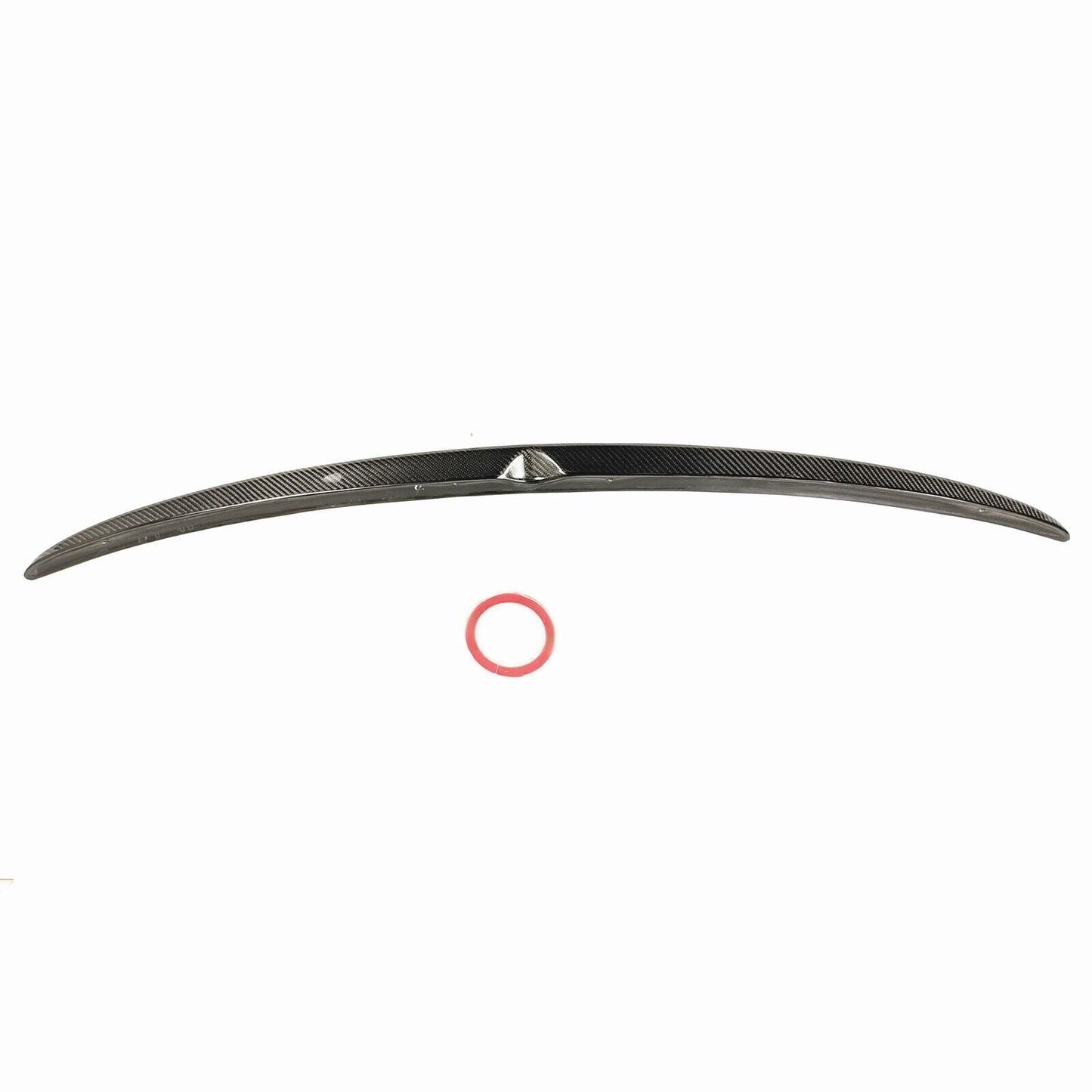 1x Carbon Fiber Car Rear Trunk Spoiler Wing Lip Roof Lid For Saab 9-3 2003-2012