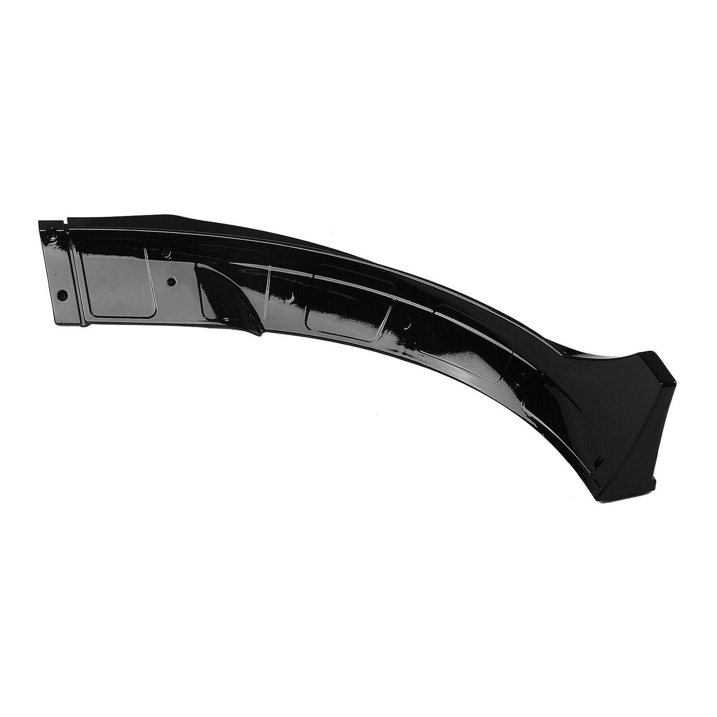 Glossy Black Front Bumper Spoiler Lip Splitter Kit For Tesla Model Y 2020-2023