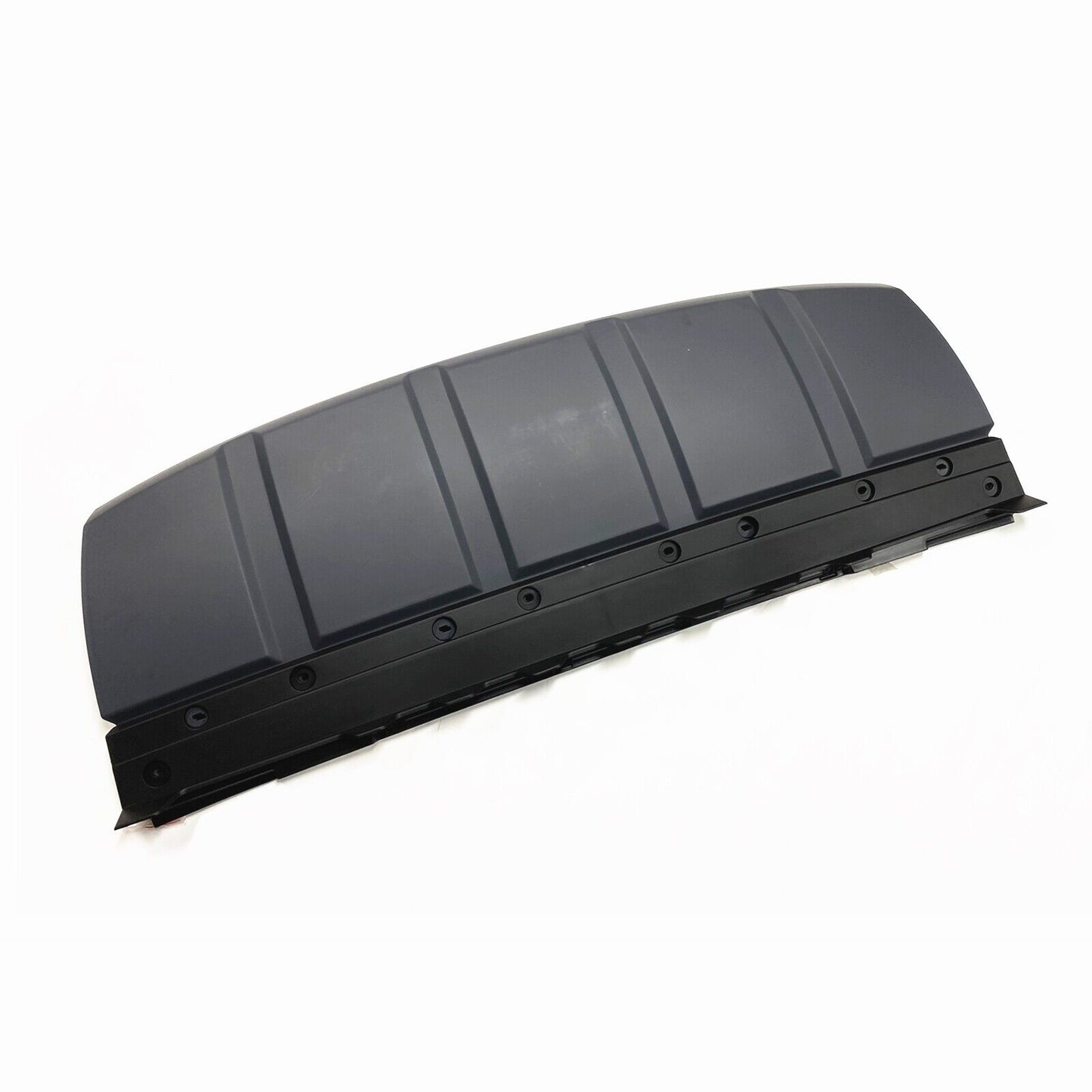 1x Front Bumper Skid Plate Tow Hook Cover LR117512 For Land Rover 2018-20 Black